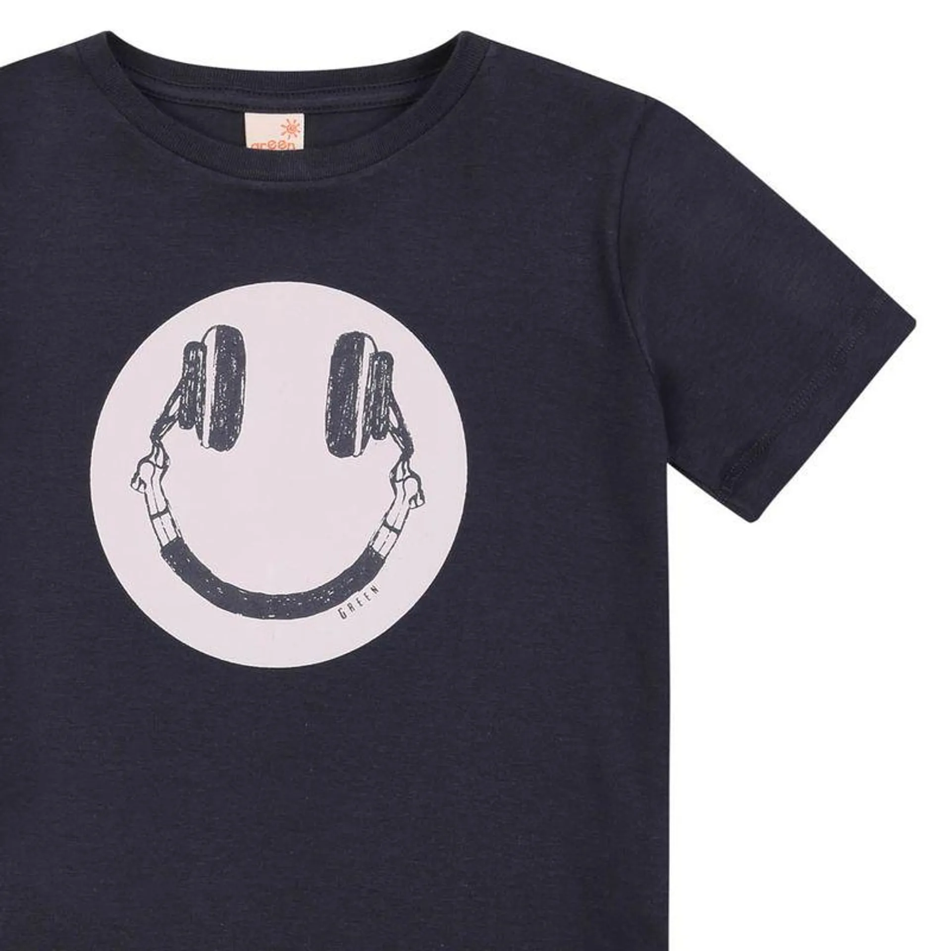 Camiseta Infantil Menino Joy Tunes Chumbo