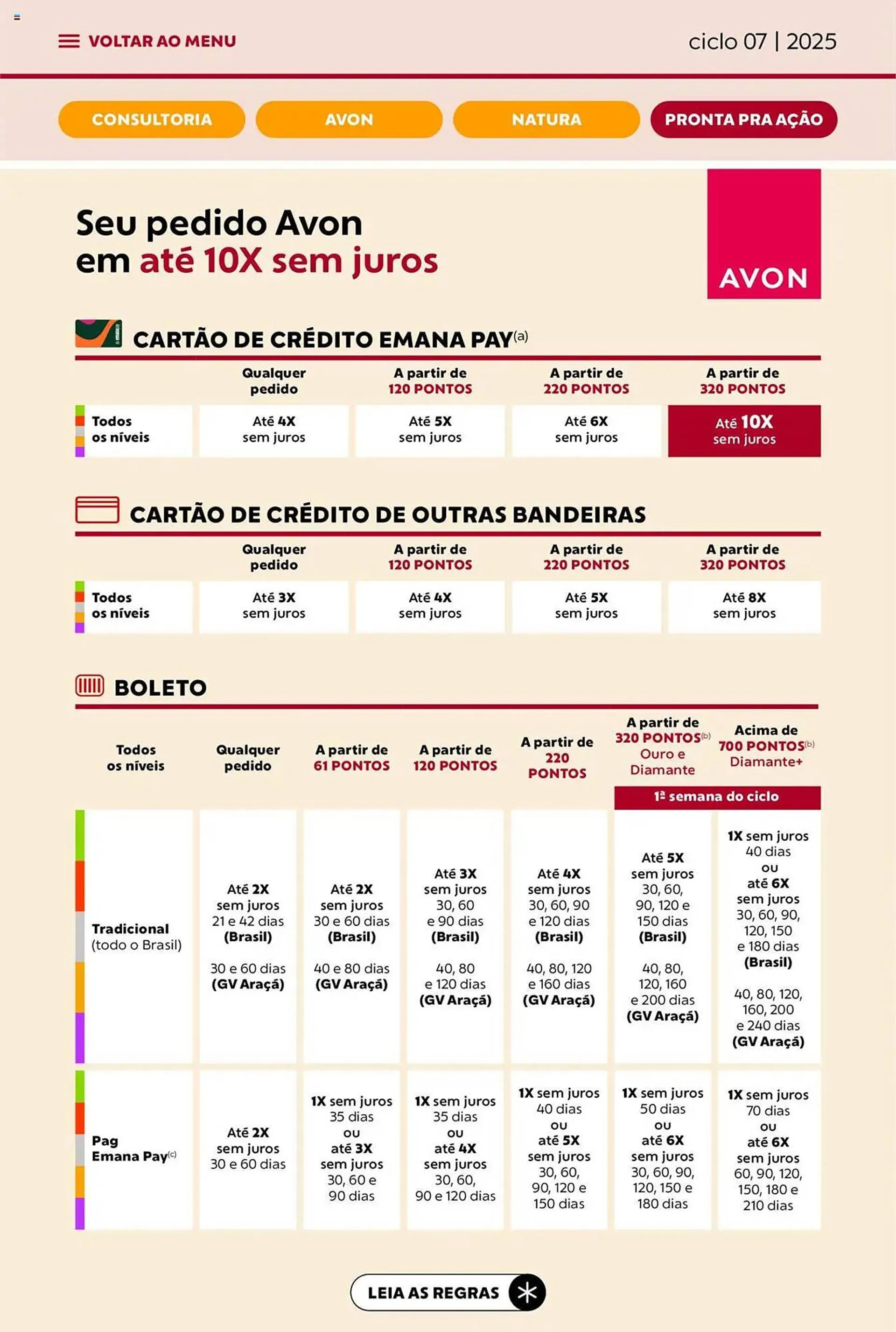 Encarte de Catálogo Avon 3 de abril até 1 de maio 2025 - Pagina 89