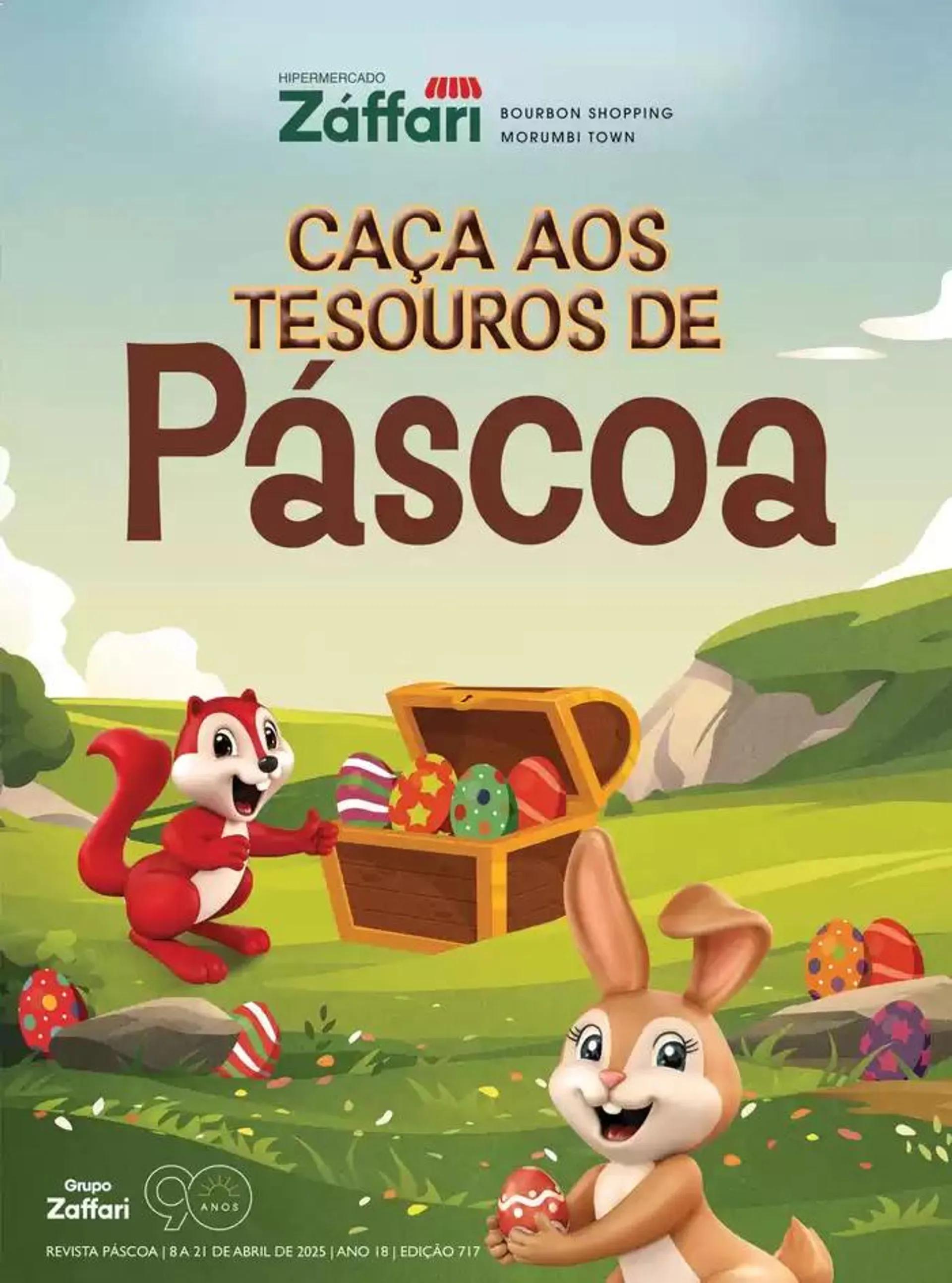 Encarte de Edição Páscoa 2025  8 de abril até 21 de abril 2025 - Pagina 1