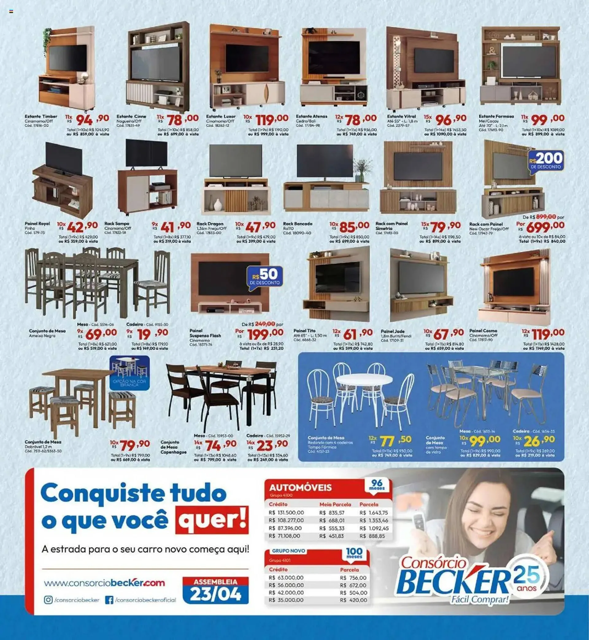 Encarte de Catálogo Lojas Becker 1 de abril até 1 de maio 2025 - Pagina 8