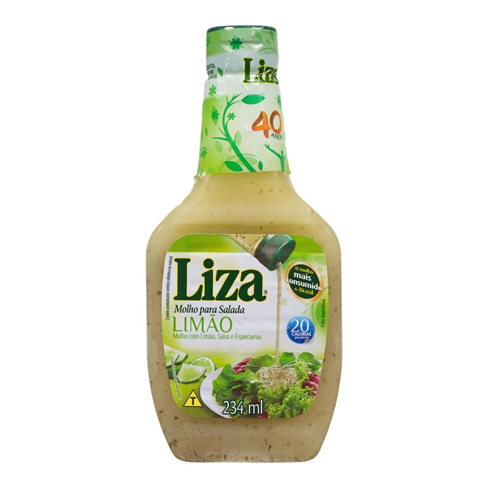 Molho Salada Liza Limão Pet 234ml