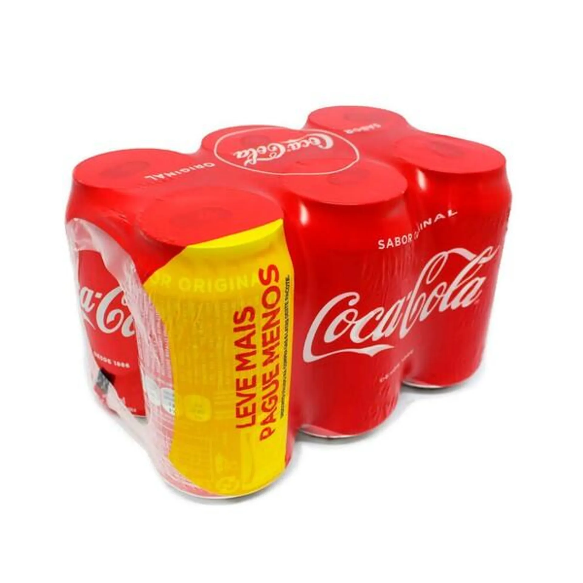 Pack COCA-COLA 350ml Com 6 Unidades