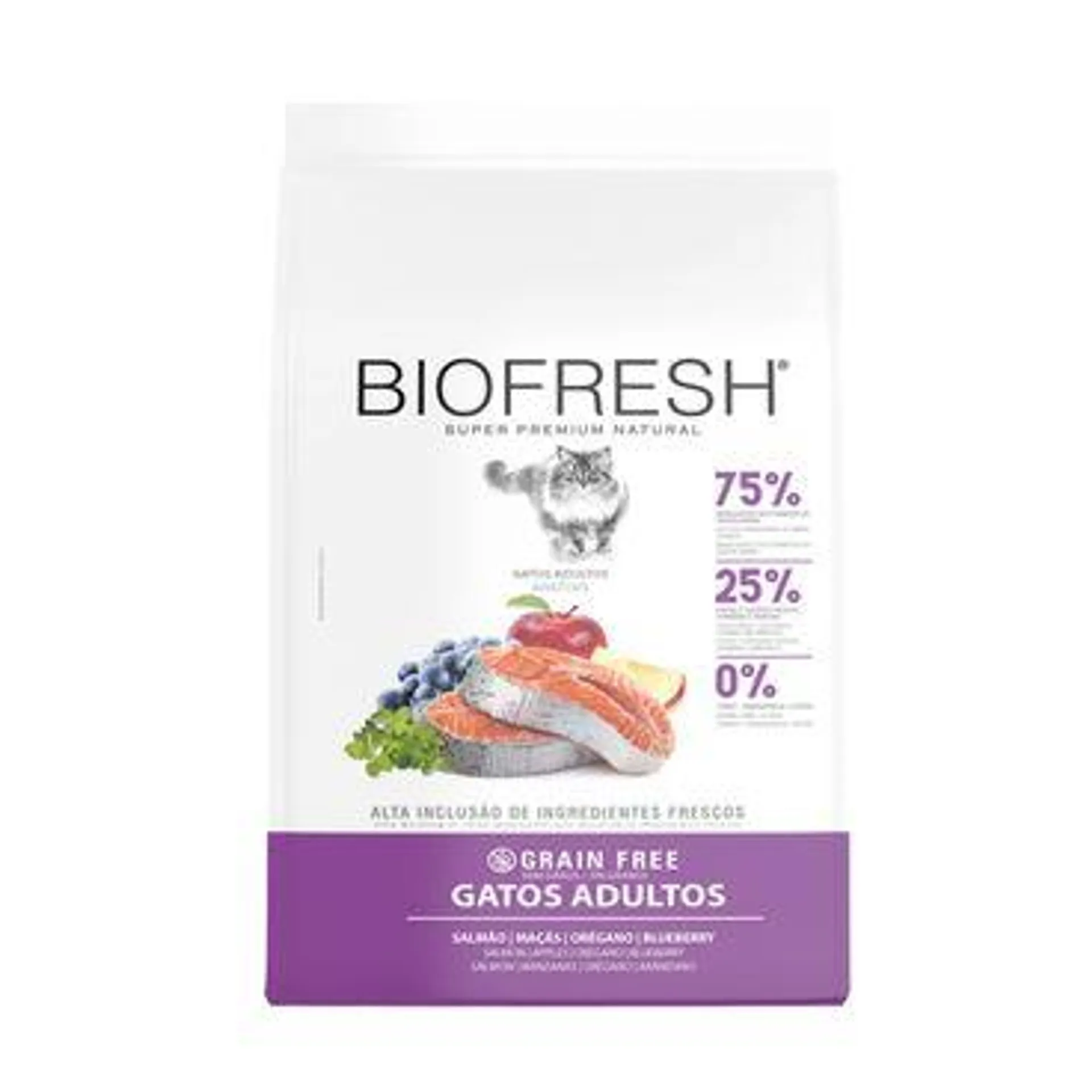 Ração Biofresh Gatos Adultos Salmão 400 g