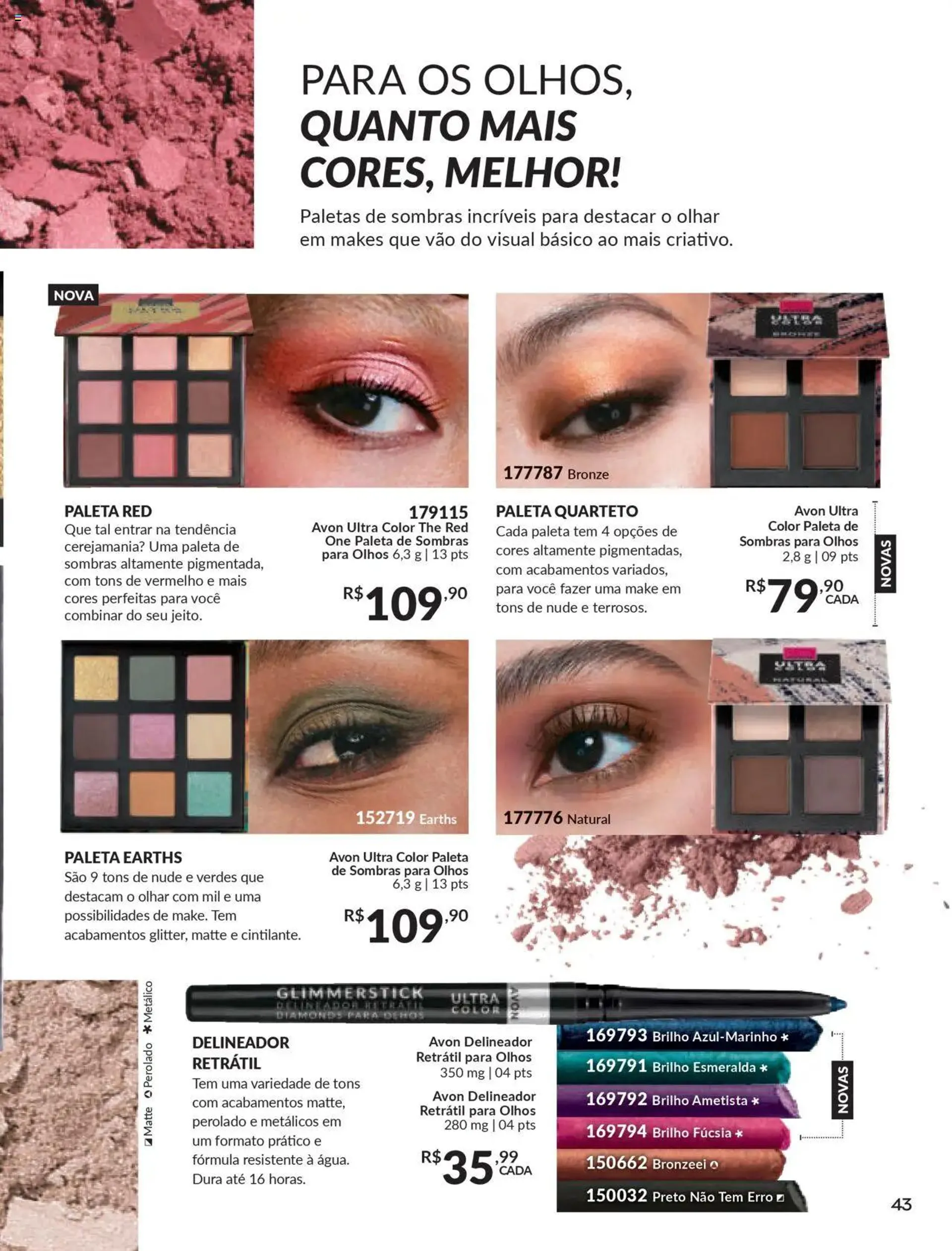 Encarte de Avon - Campanha 07 3 de abril até 1 de maio 2025 - Pagina 43