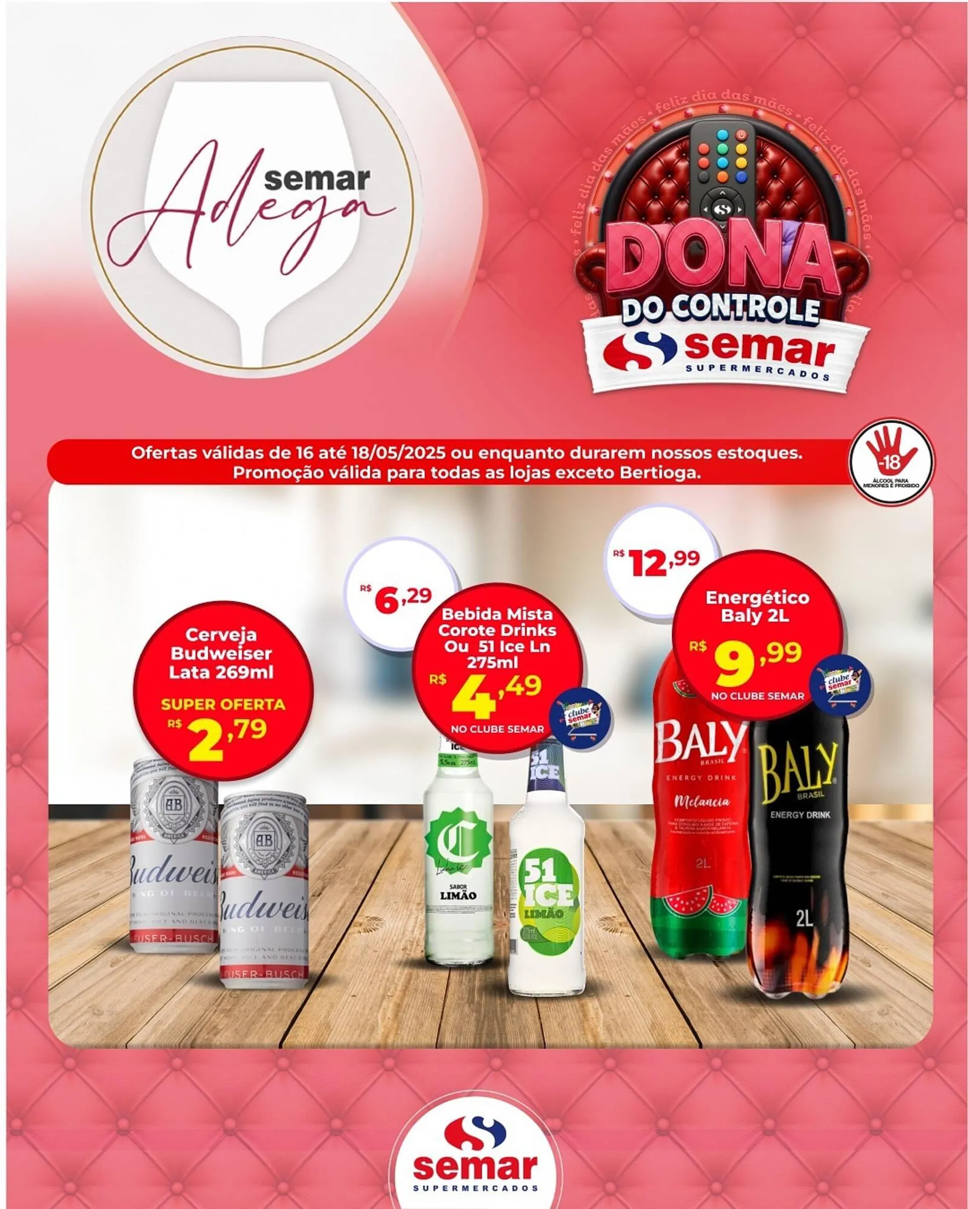 Encarte de Catálogo Semar Supermercado 16 de maio até 18 de maio 2025 - Pagina 2