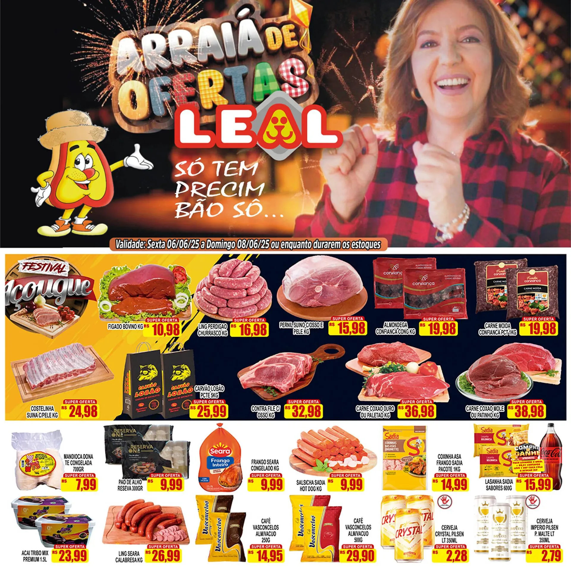 Encarte de Catálogo Supermercado leal 6 de junho até 8 de junho 2025 - Pagina 2