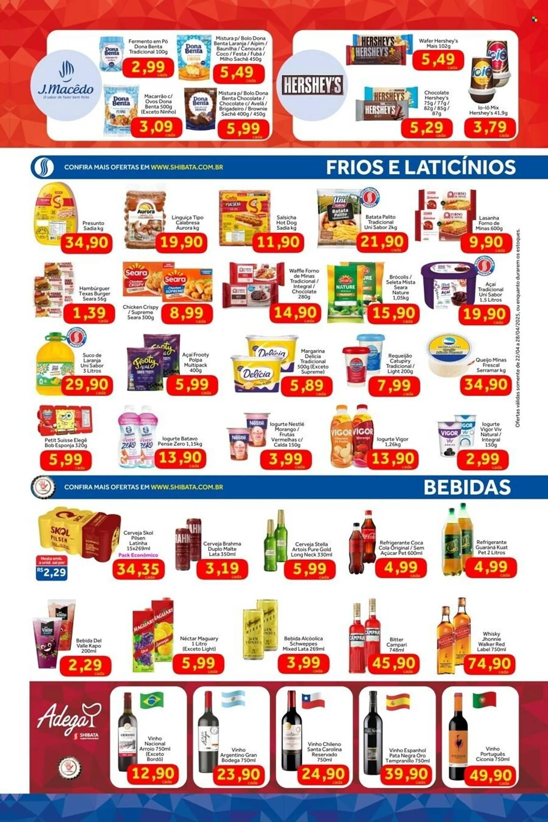 Encarte de Catálogo Shibata Supermercados 22 de abril até 28 de abril 2025 - Pagina 3