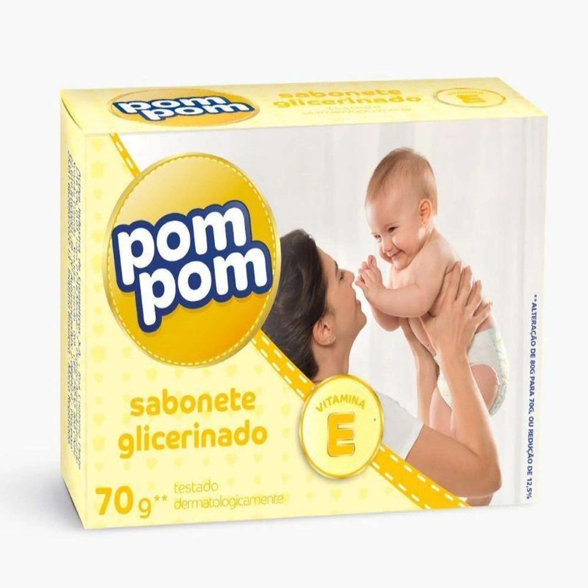 Sabonete Infantil Pom Pom Glicerinado 70g