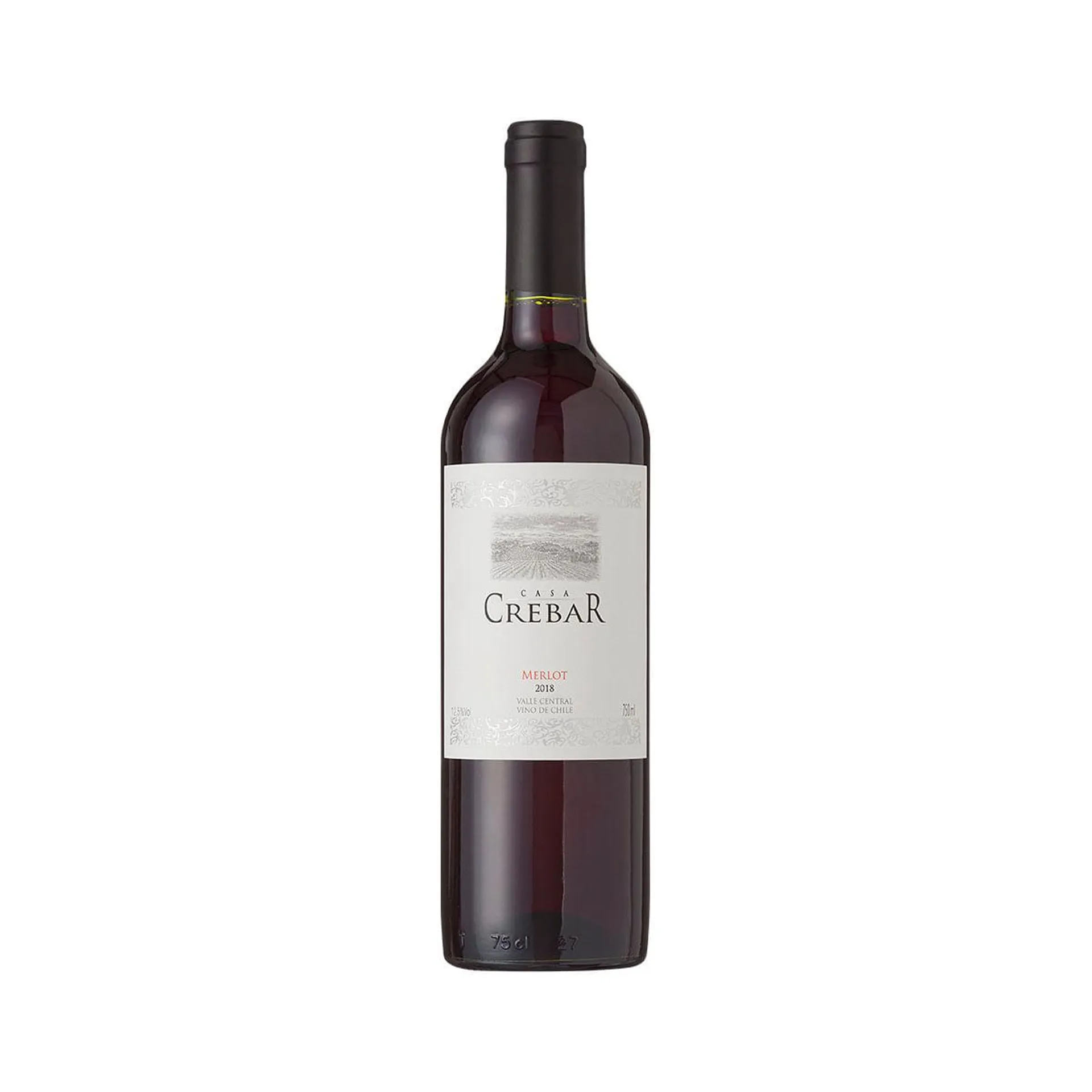 Vinho Tinto Chileno Merlot Casa Crebar - 750 ml