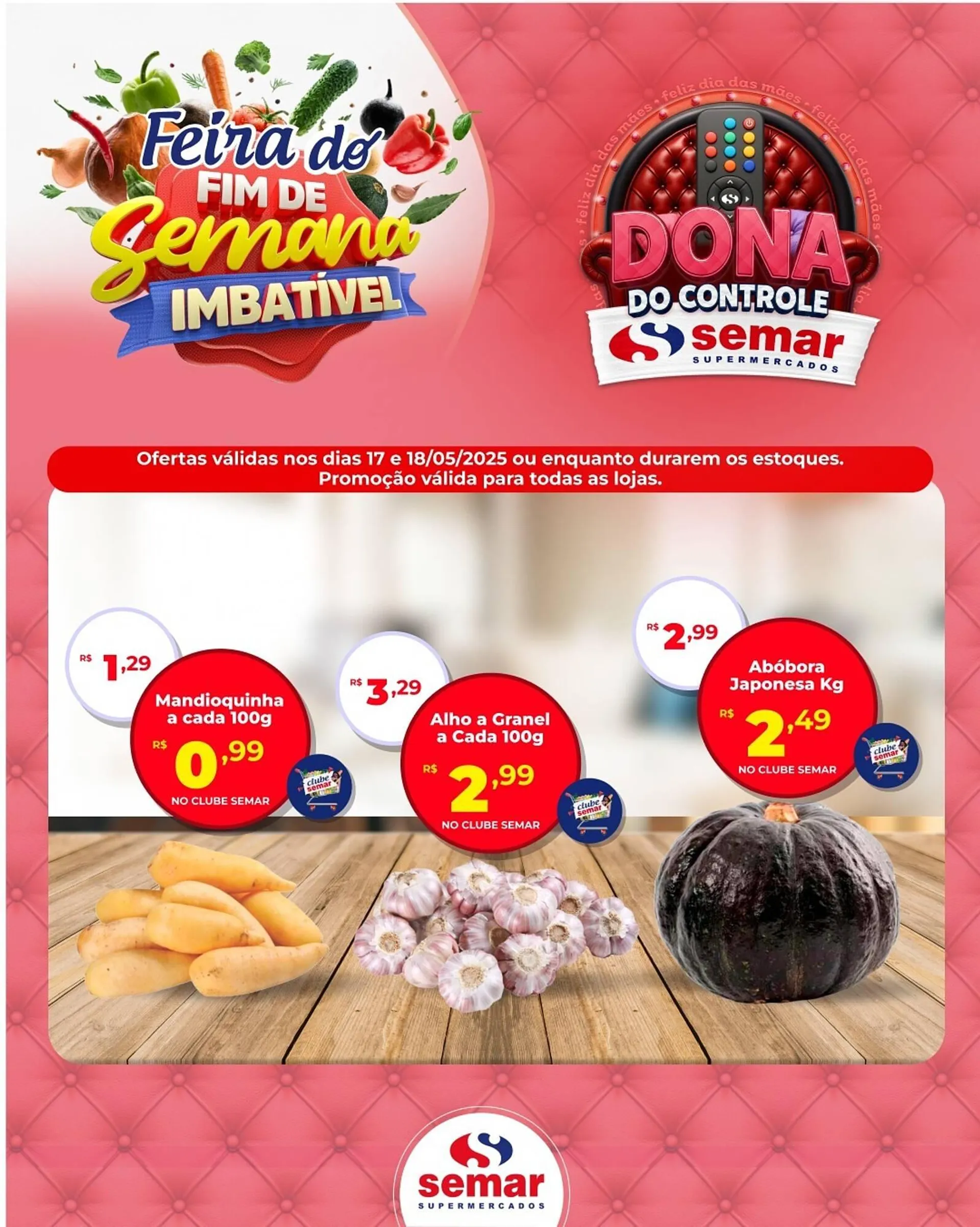 Encarte de Catálogo Semar Supermercado 17 de maio até 18 de maio 2025 - Pagina 2