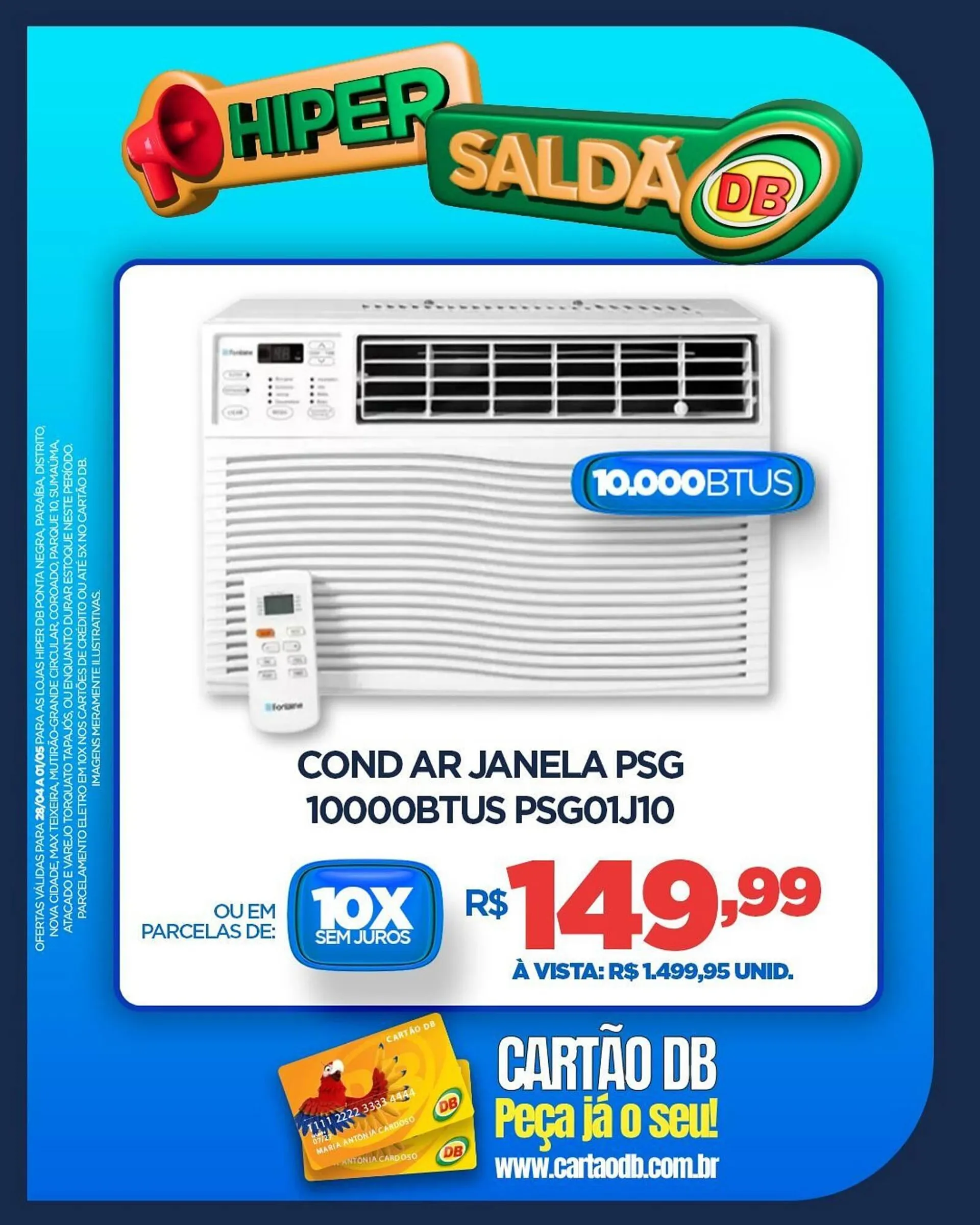 Encarte de Catálogo DB Supermercados 28 de abril até 1 de maio 2025 - Pagina 1