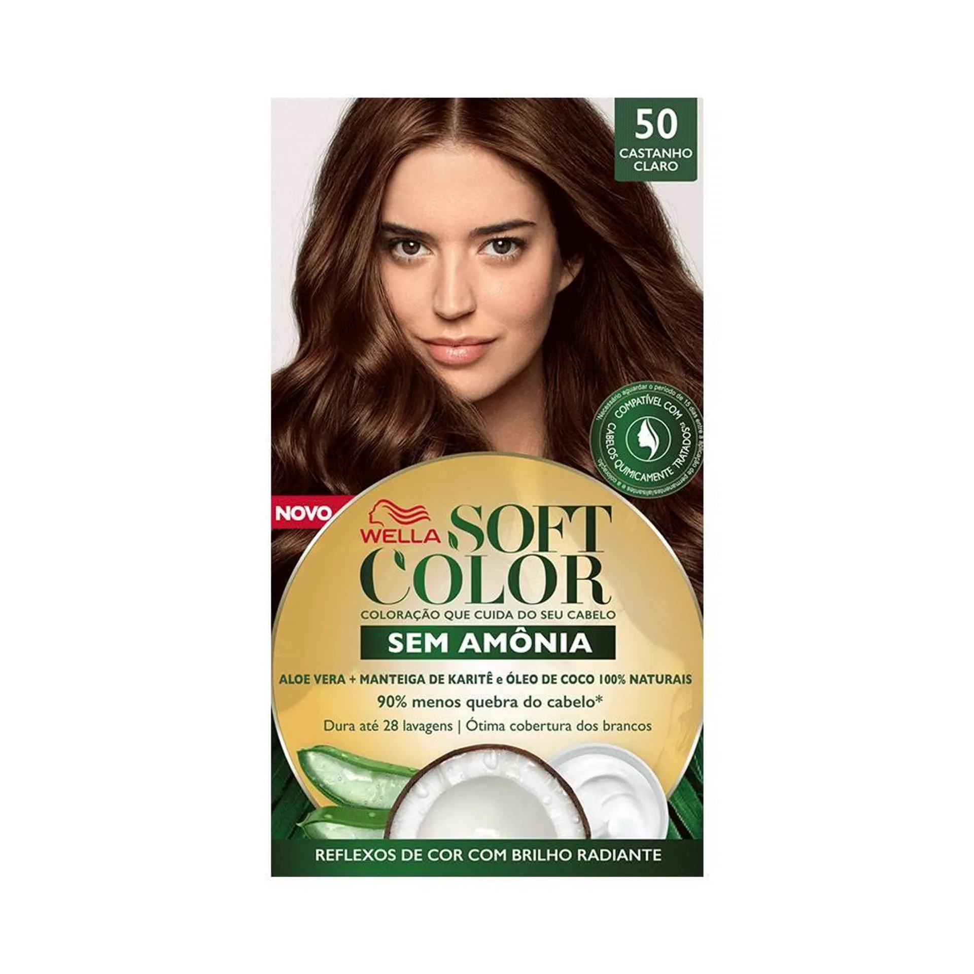 Tintura Soft Color N.50 Castanho Claro