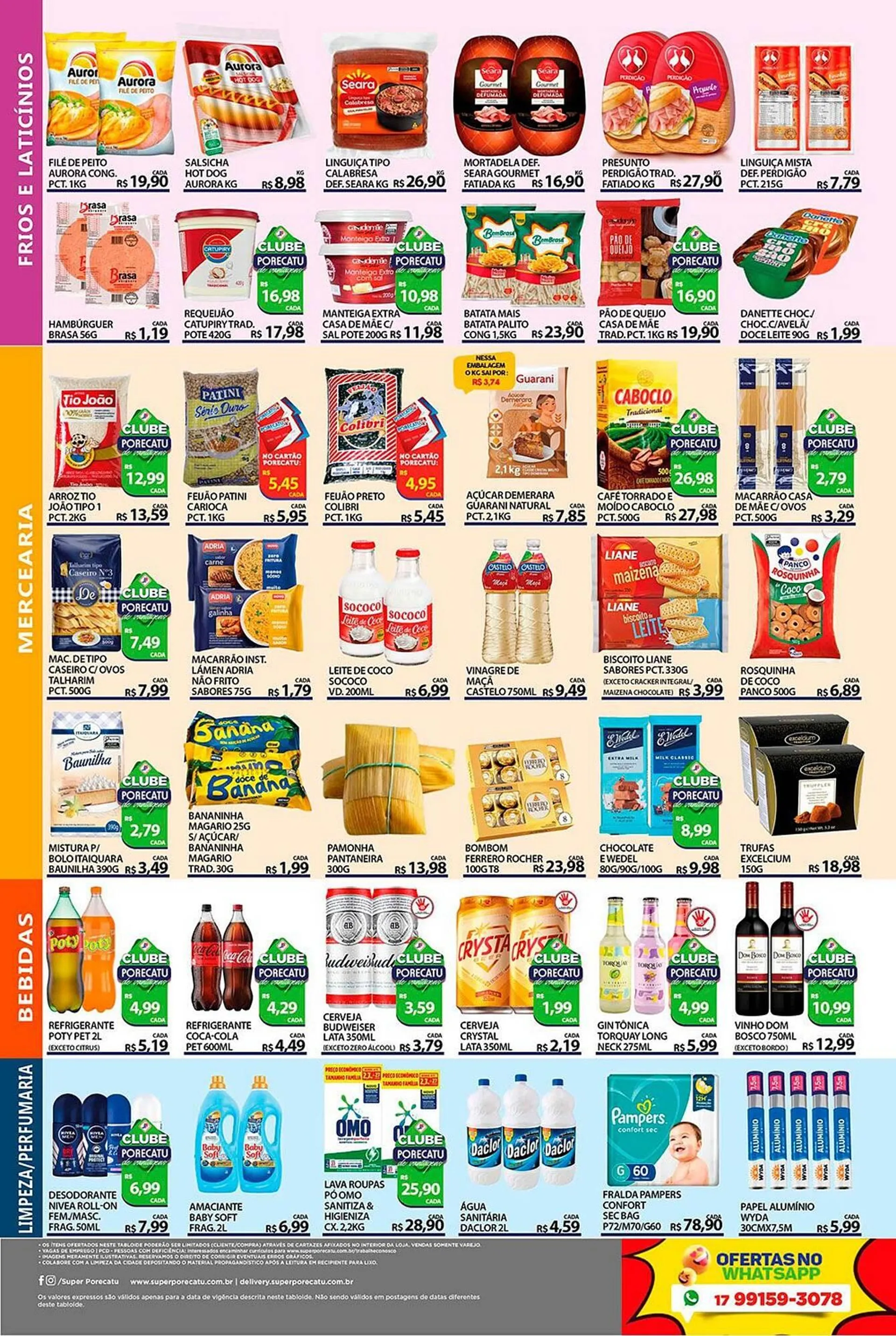 Encarte de Catálogo Supermercado Porecatu 7 de abril até 9 de abril 2025 - Pagina 7