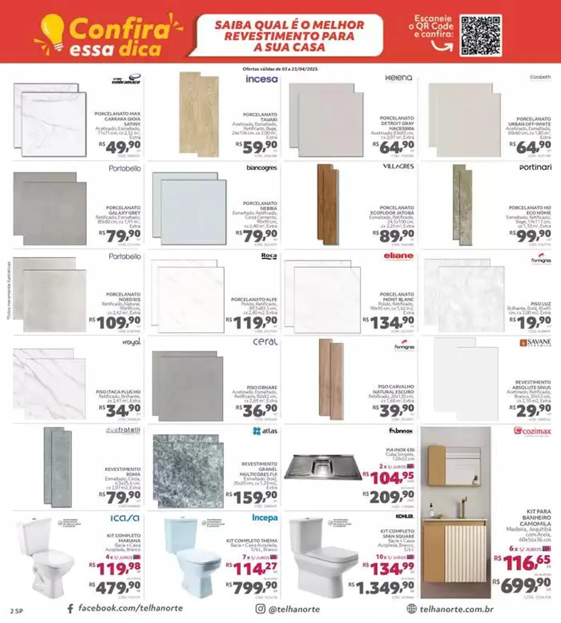 Encarte de Ofertas exclusivas para nossos clientes 4 de abril até 23 de abril 2025 - Pagina 2