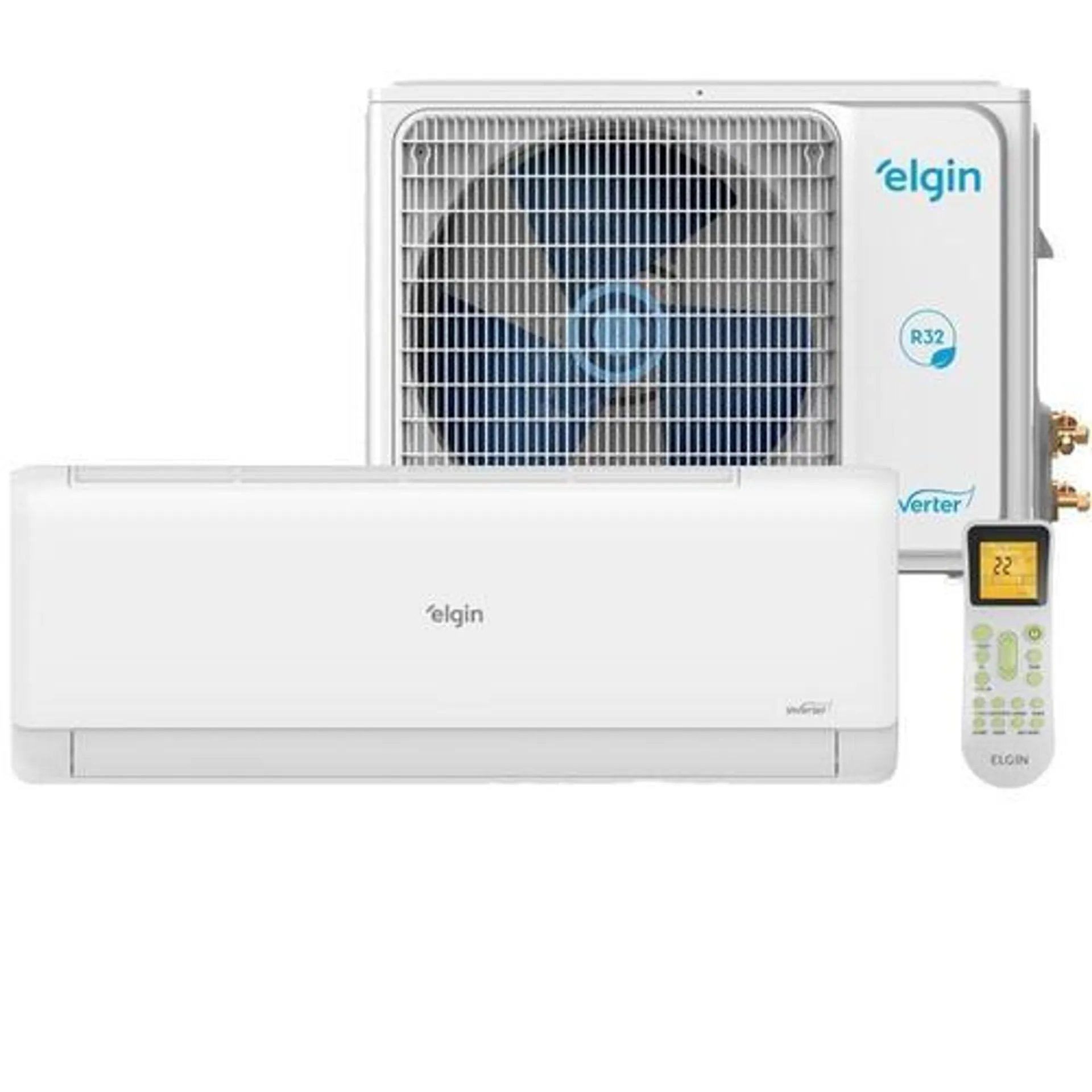 Ar Condicionado Split Elgin Eco Inverter II Wi-Fi 9000 BTUS Frio 220V HJFE09C2CB