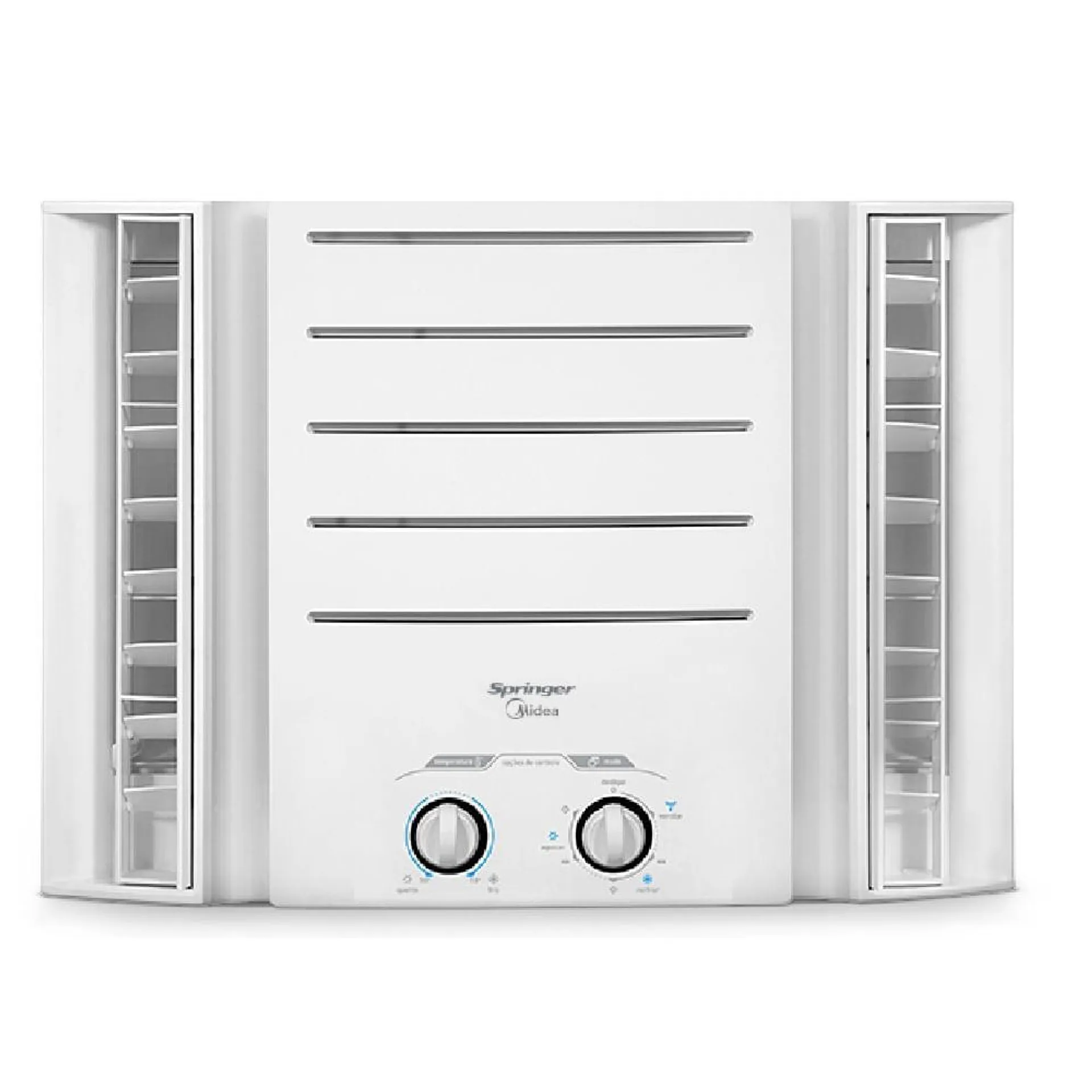 Ar Condicionado Janela Springer Midea 10000 BTU/h Quente e Frio Mecânico QQK105BB - 220 Volts