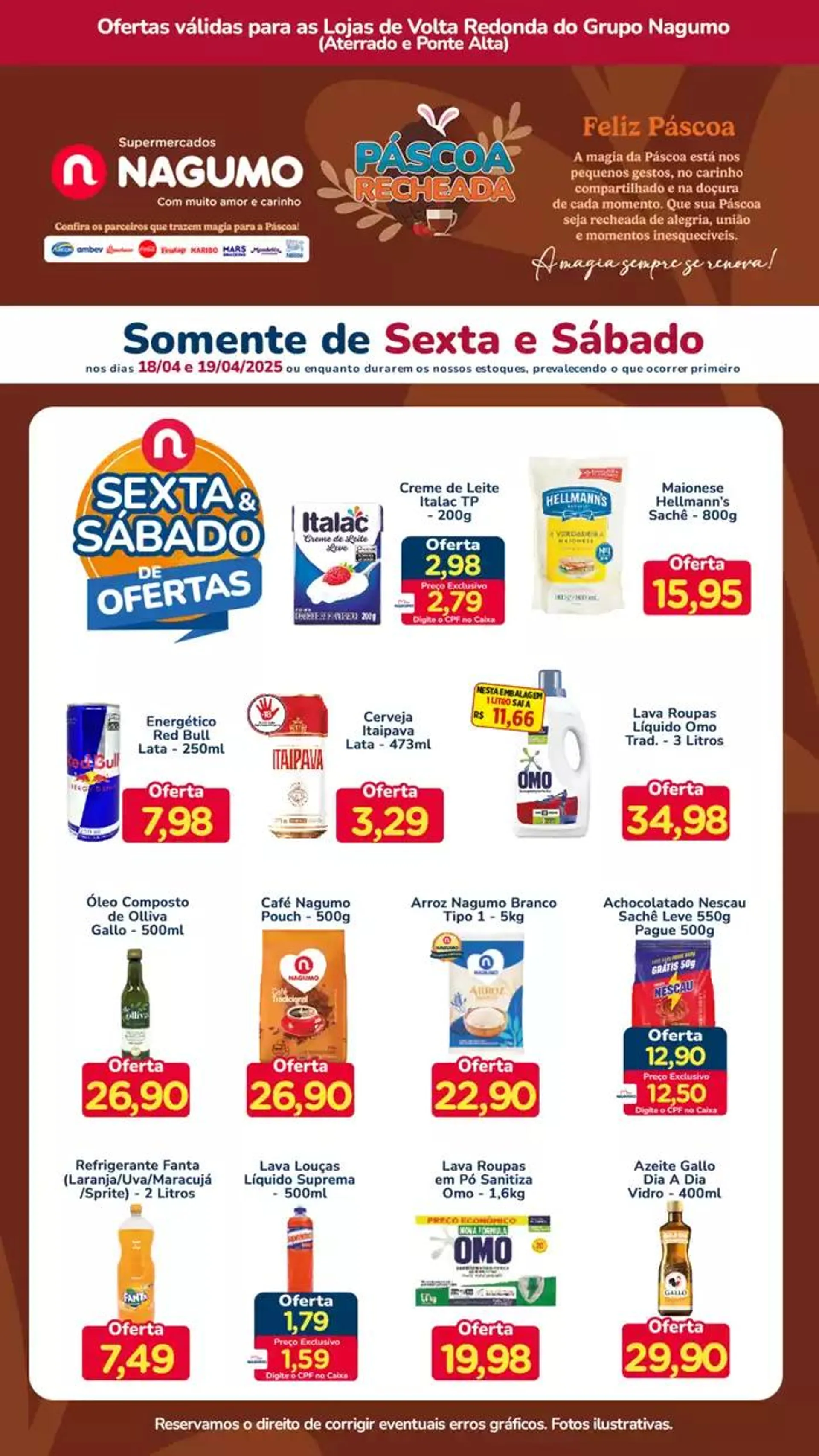 Encarte de Melhores ofertas para todos os clientes 18 de abril até 19 de abril 2025 - Pagina 1