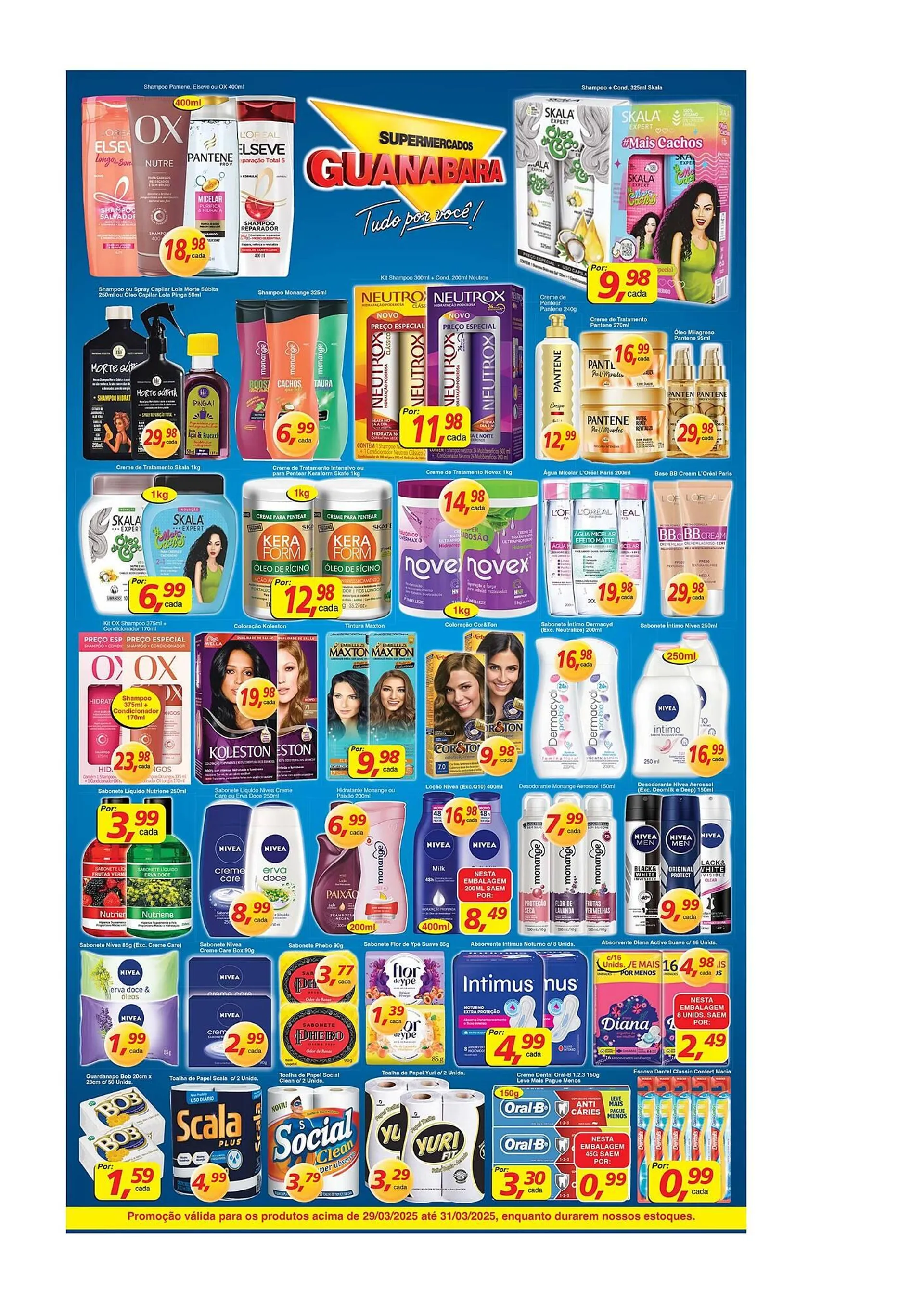 Encarte de Catálogo Supermercados Guanabara 29 de março até 31 de março 2025 - Pagina 7