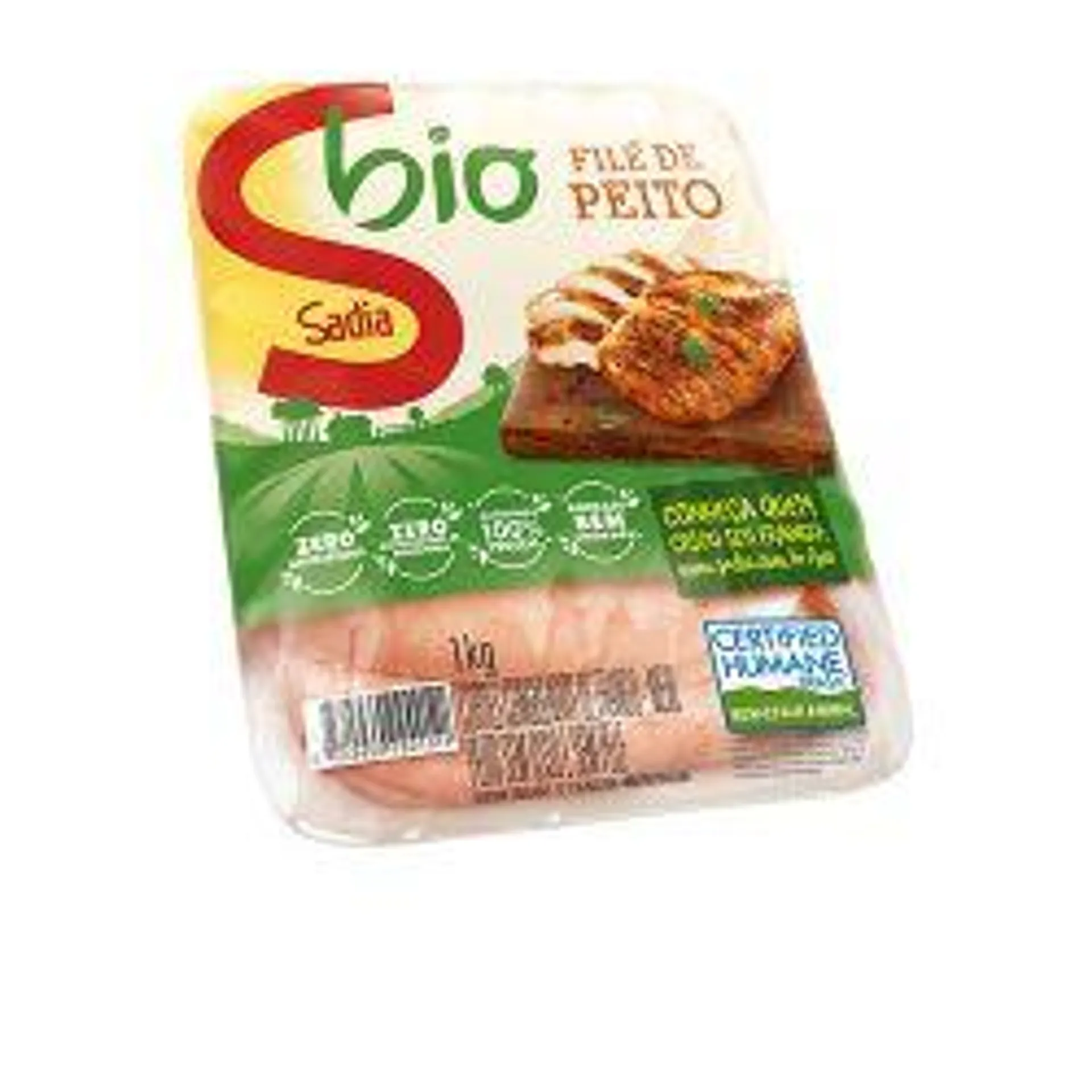 File peito de frango Sadia Bio Bandeja 1kg