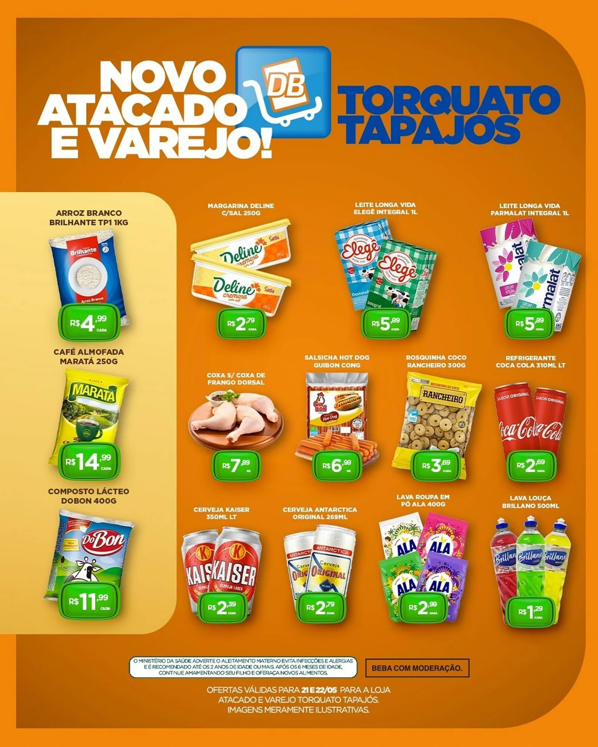Encarte de Catálogo DB Supermercados 21 de maio até 22 de maio 2025 - Pagina 3