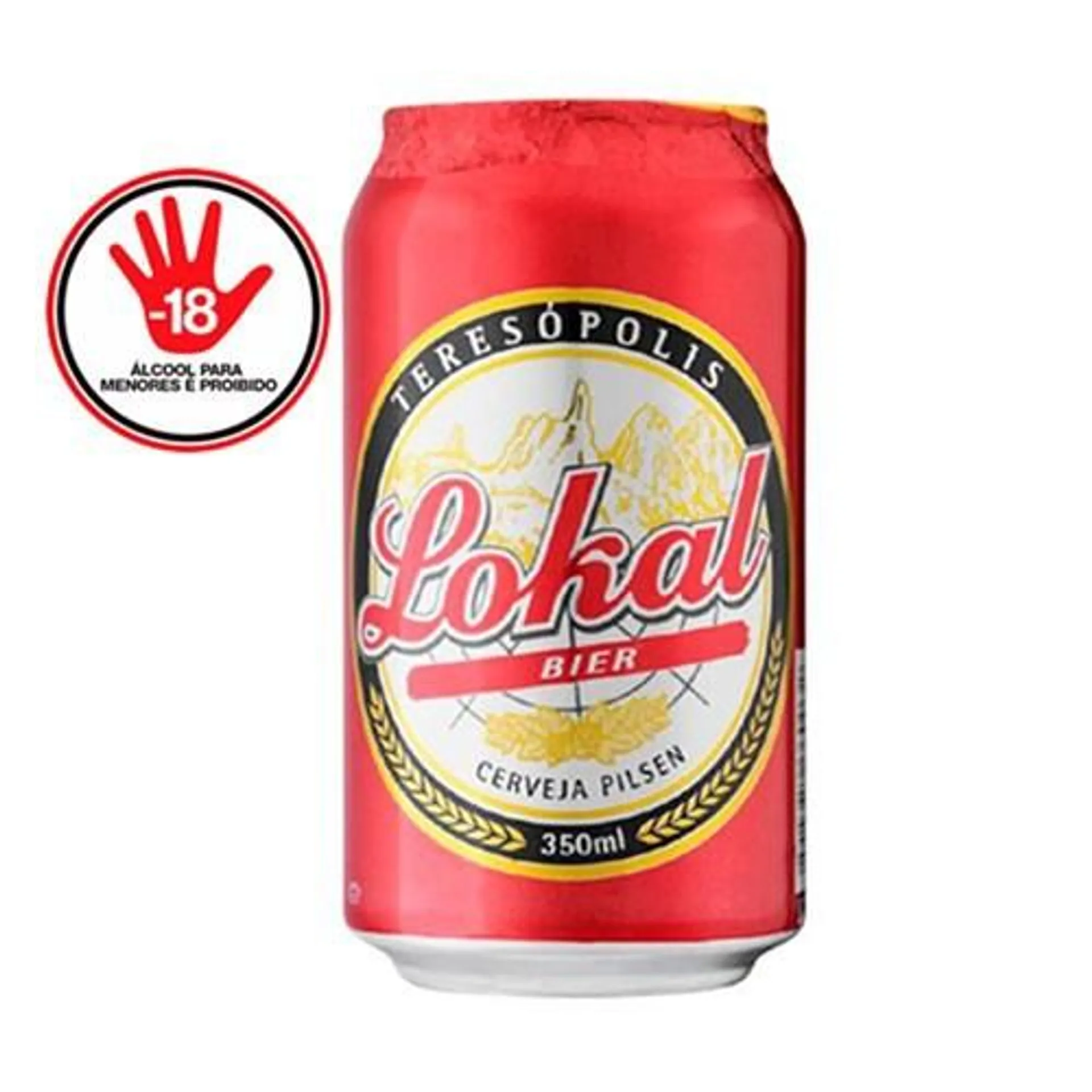 Cerveja Pilsen Lokal Lata 350ml