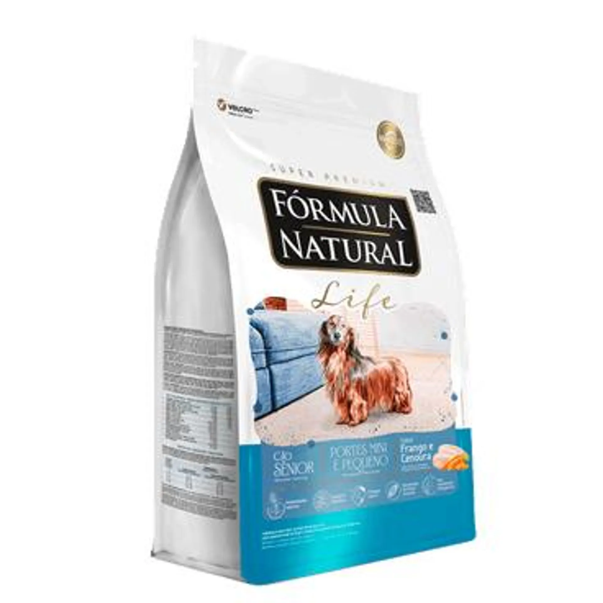 Ração Fórmula Natural Life Cães Sênior Mini e Pequeno 1 kg