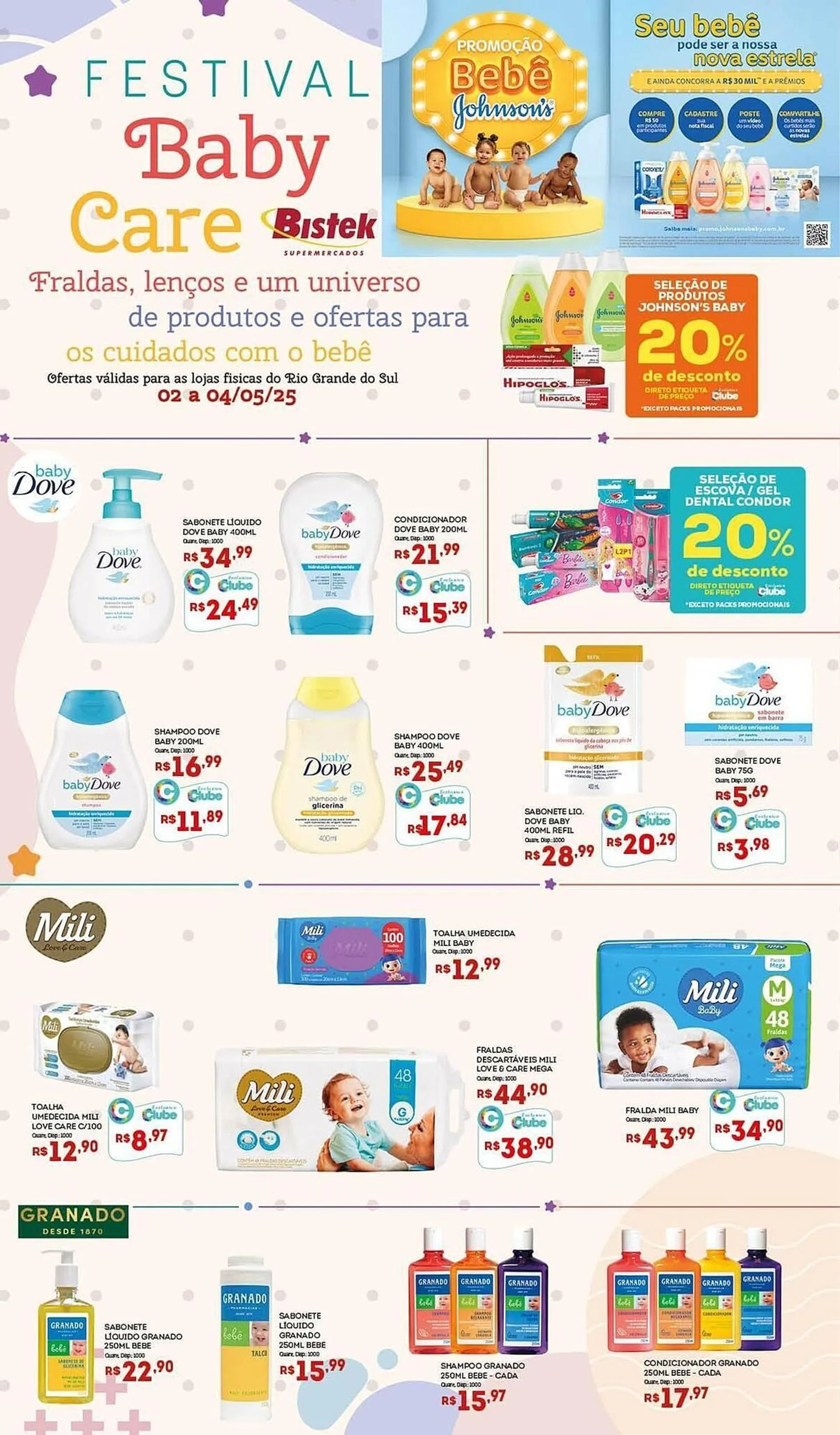 Encarte de Catálogo Bistek Supermercados 2 de maio até 4 de maio 2025 - Pagina 3