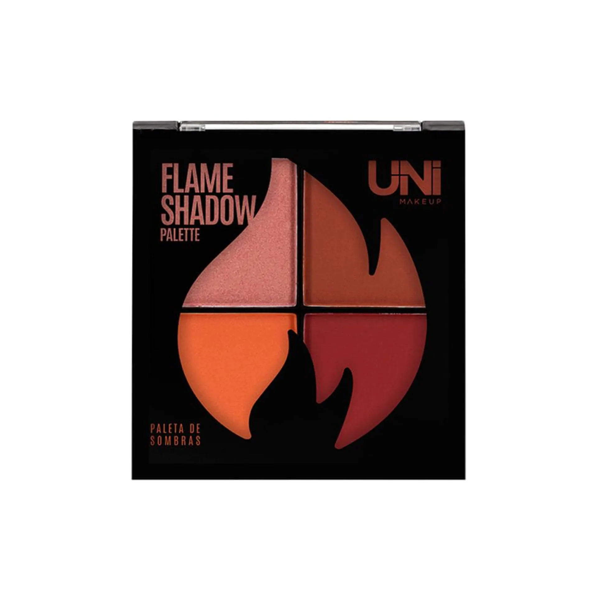 Paleta de Sombras Flame Shadow 4 Cores UNSO281D - Unimakeup