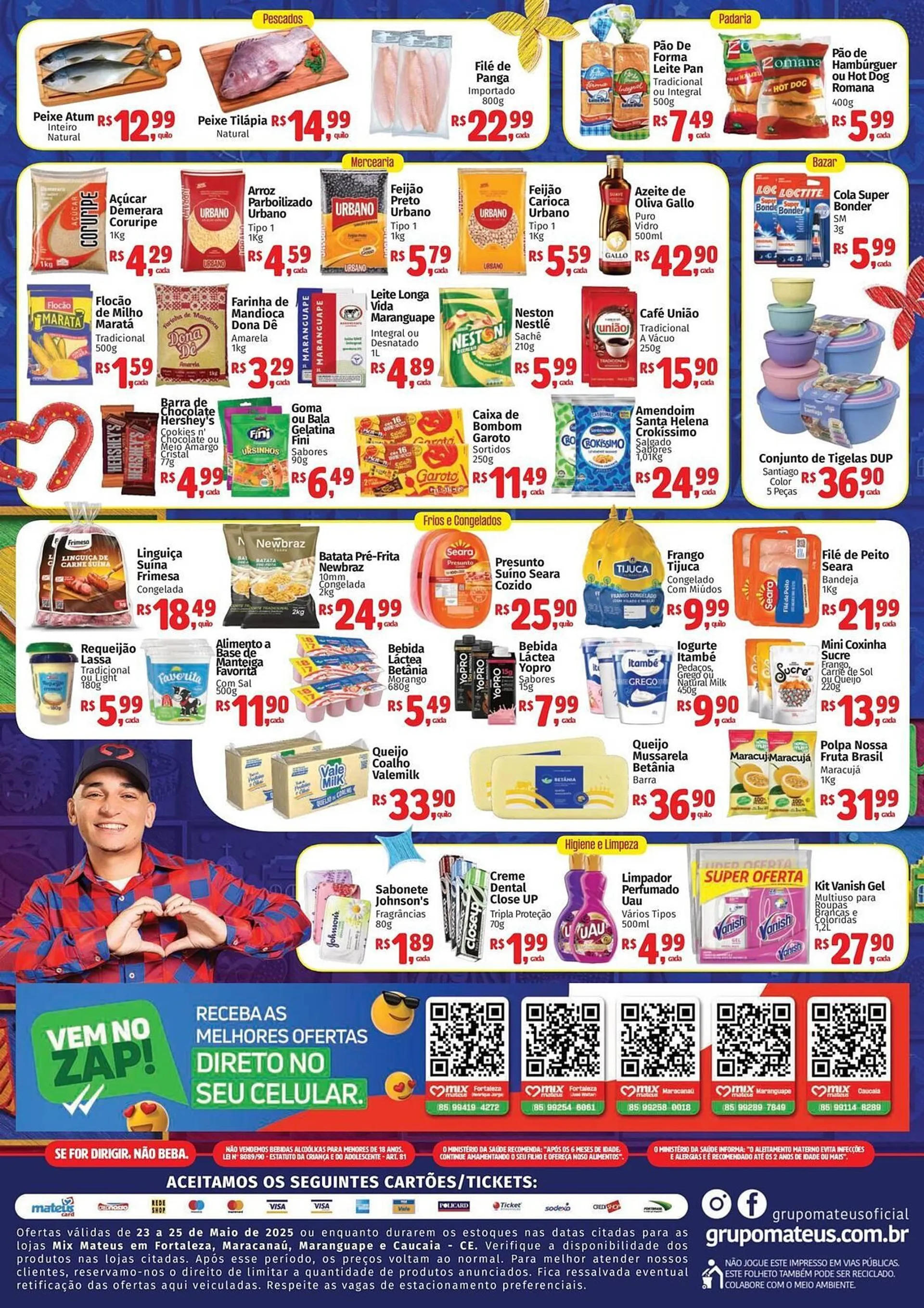 Encarte de Catálogo Supermercados Mateus 23 de maio até 25 de maio 2025 - Pagina 2
