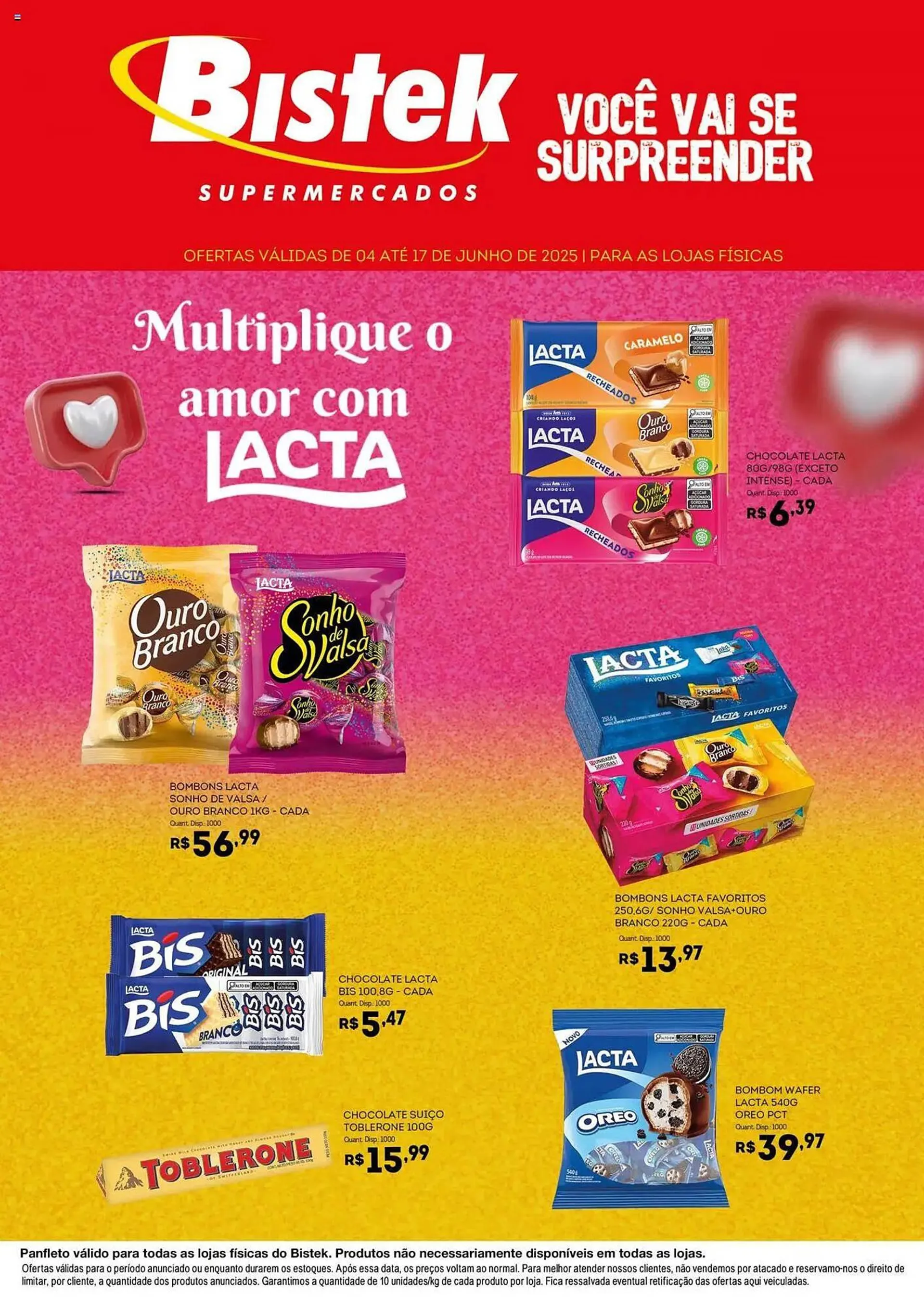 Catálogo Bistek Supermercados - 1