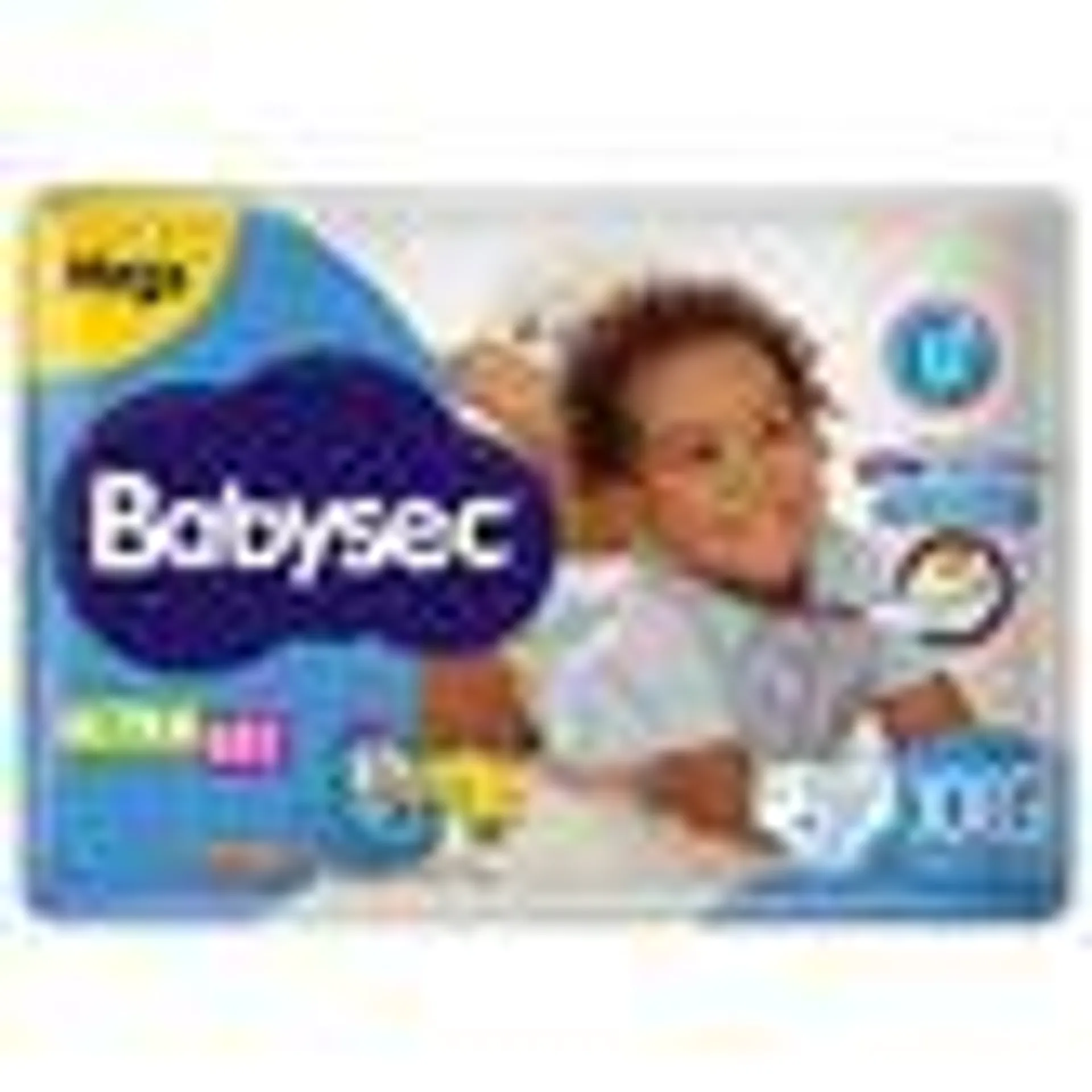 Fralda Infantil Babysec Ultra Tamanho XXG Com 28 Unidades