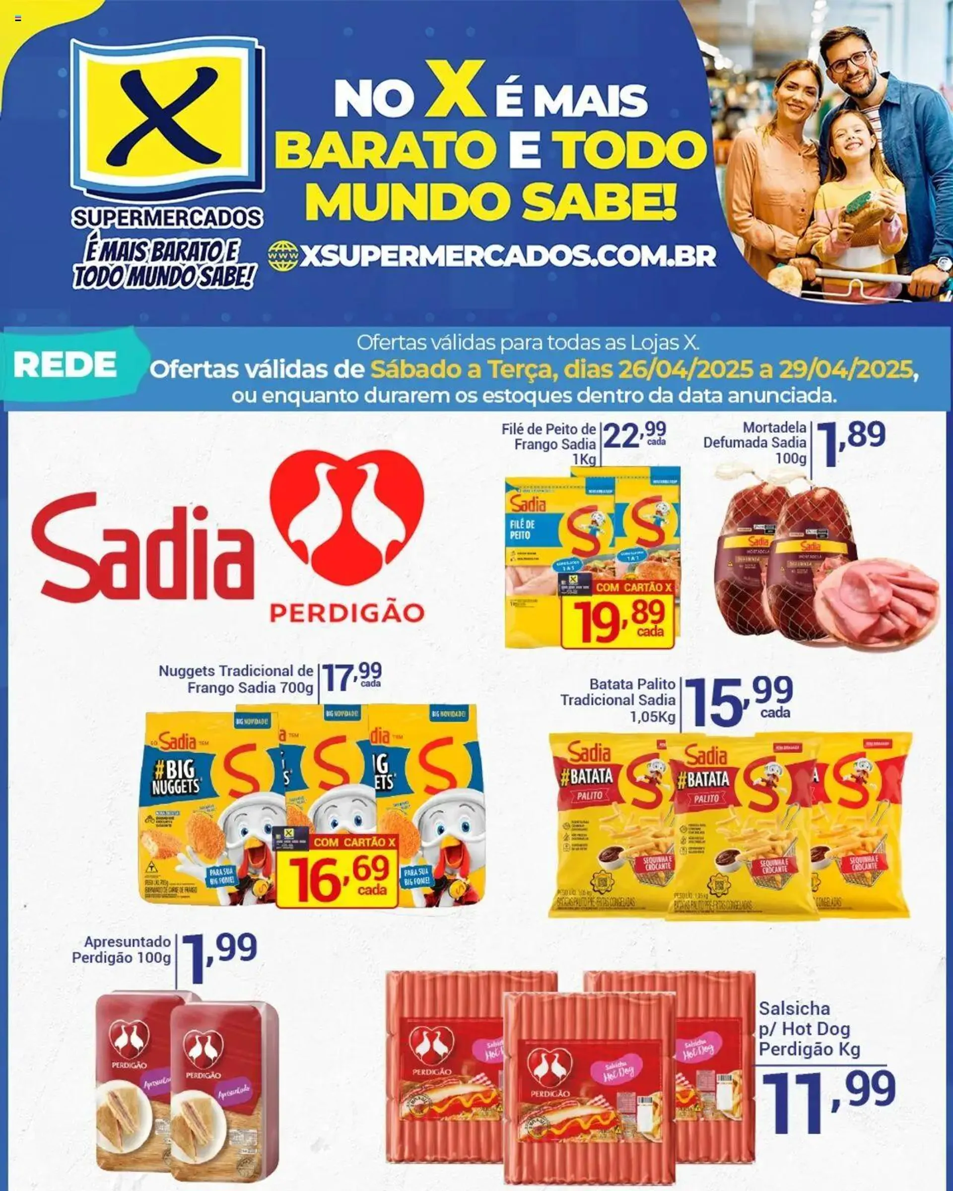 Encarte de X Supermercados - Ofertas da semana 26 de abril até 29 de abril 2025 - Pagina 2
