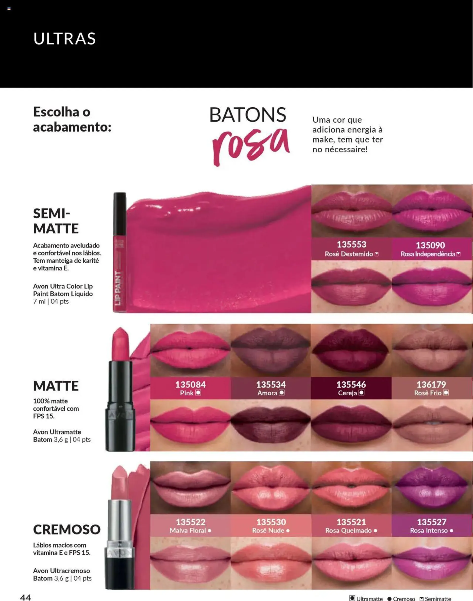 Encarte de Avon - Campanha 07 3 de abril até 1 de maio 2025 - Pagina 44