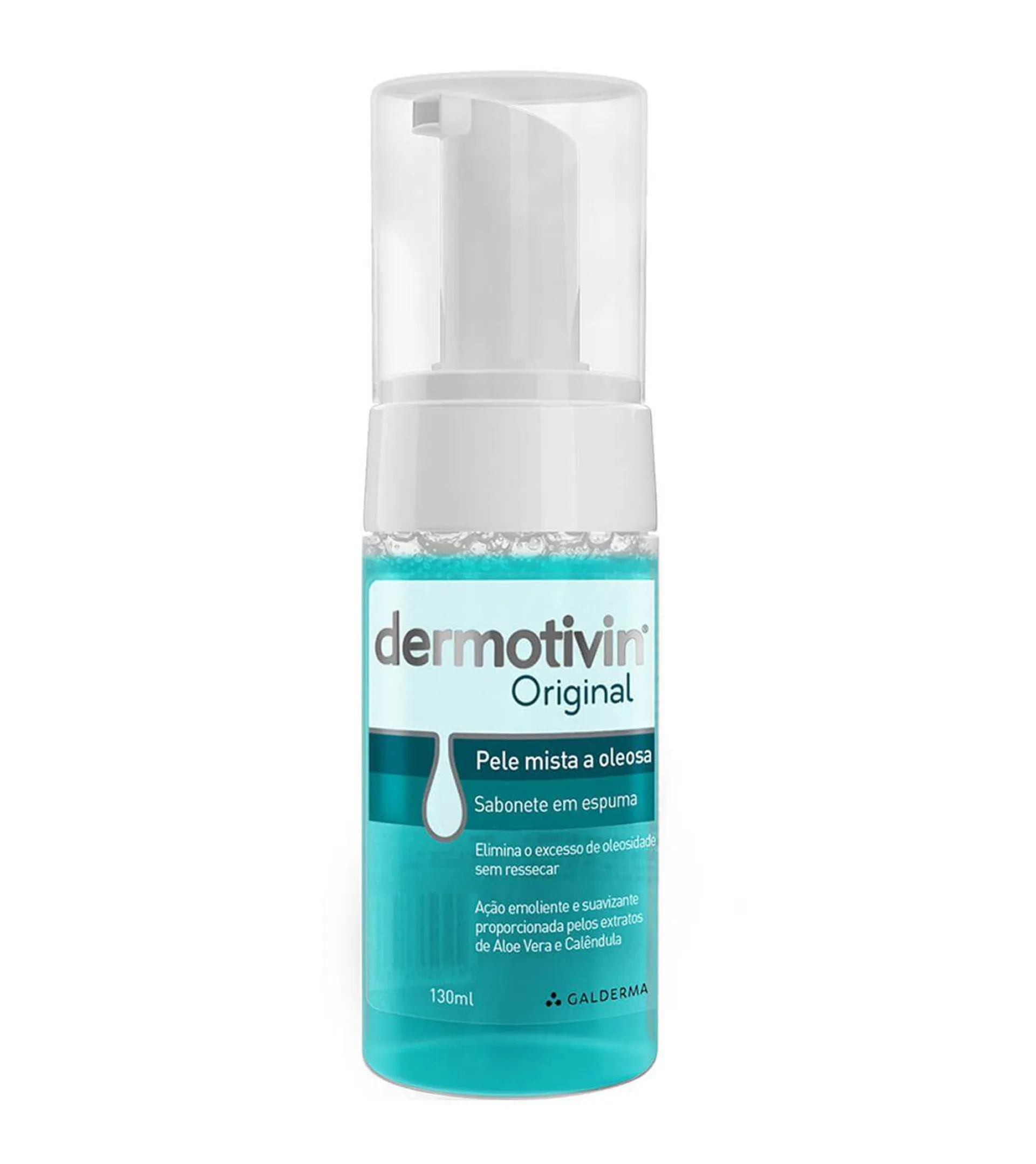 Dermotivin Original Sabonete Foam Espuma De Limpeza 130ml