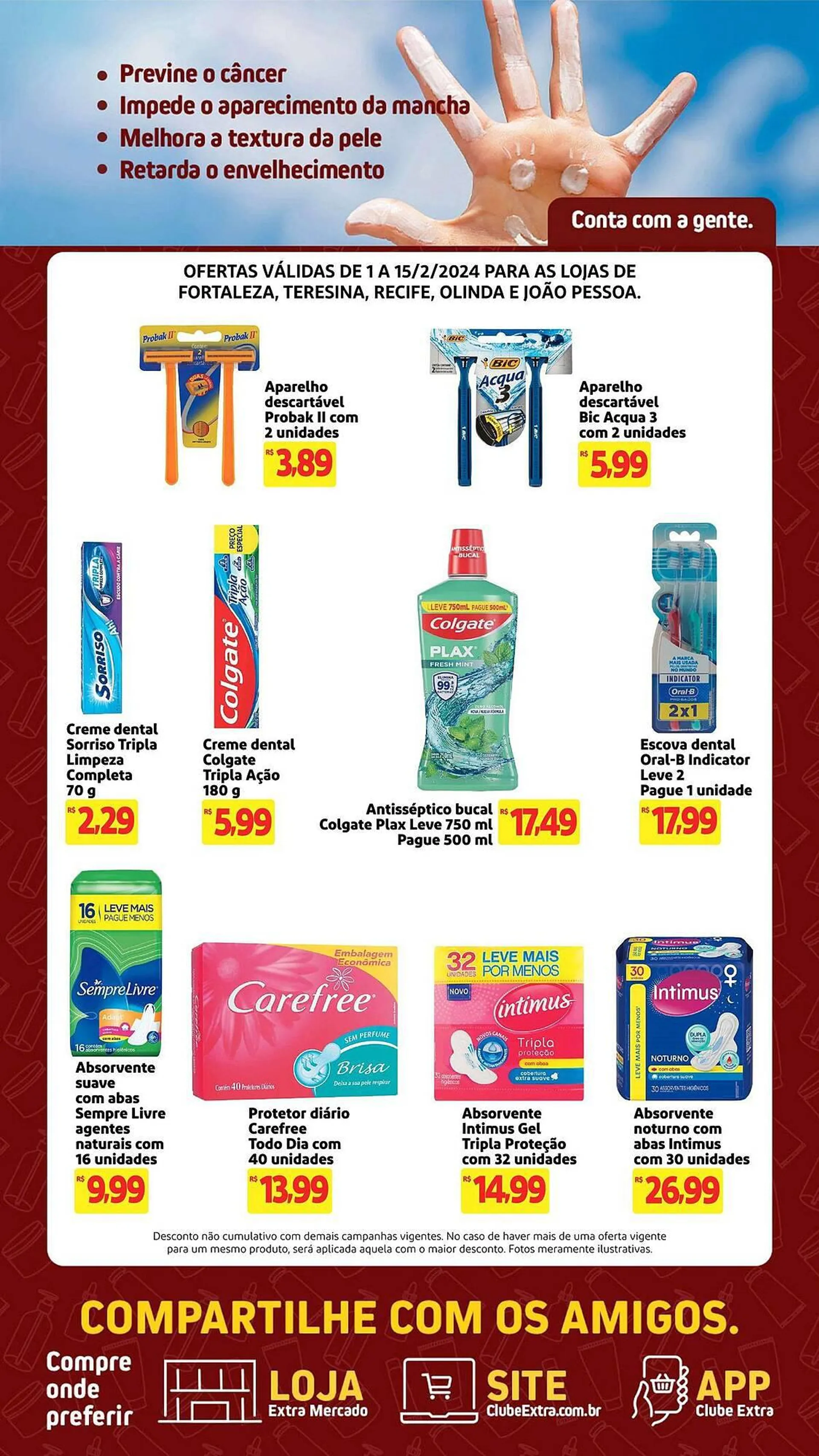 Encarte de Catálogo Mercado Extra 1 de fevereiro até 15 de fevereiro 2024 - Pagina 2
