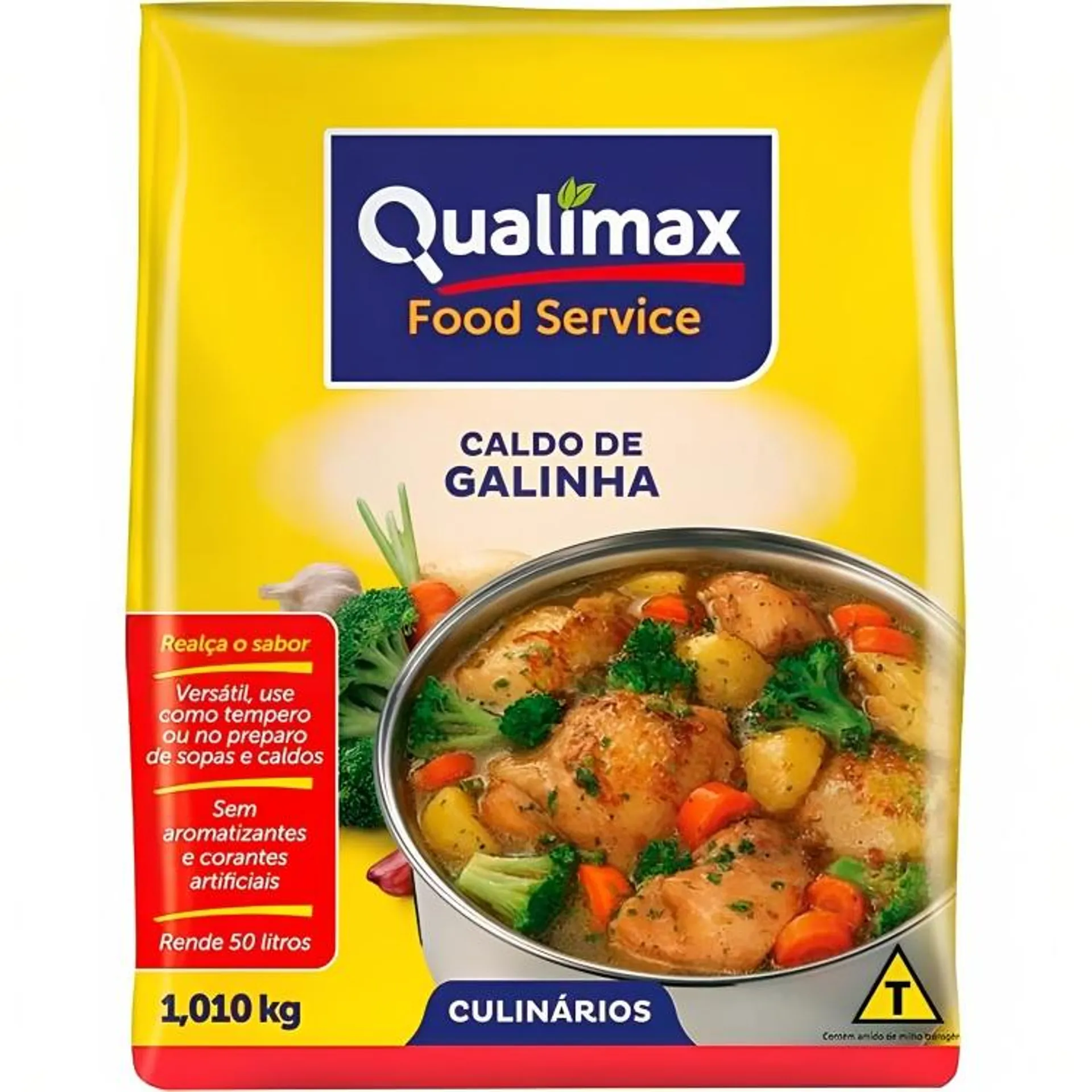 Caldo Em Pó Qualimax Galinha 1,01kg