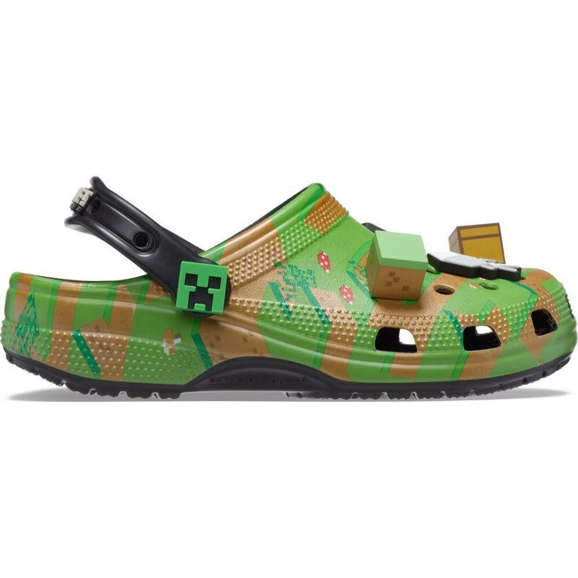 Sandália Crocs Classic Elevated Minecraft Clog