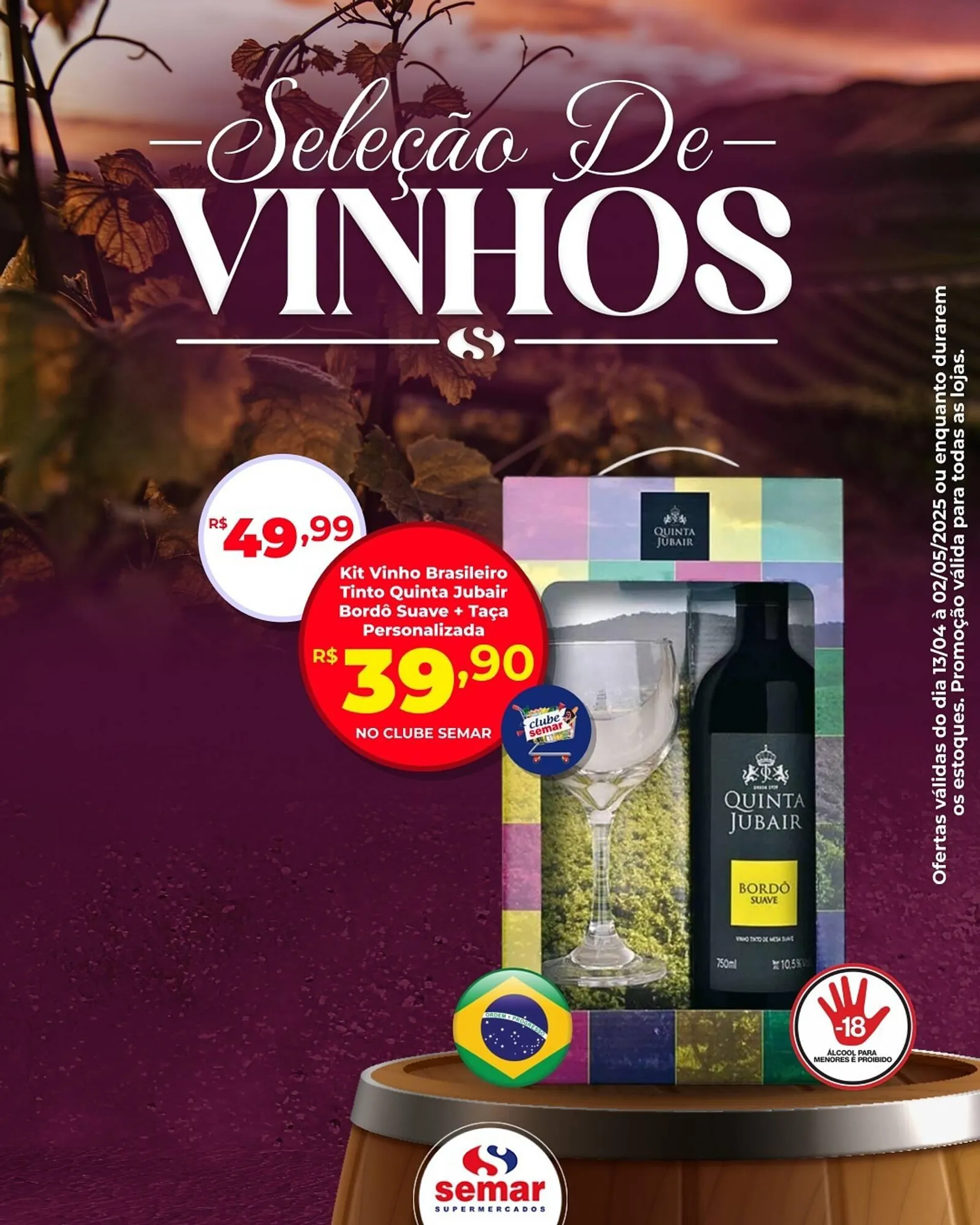 Encarte de Catálogo Semar Supermercado 13 de abril até 2 de maio 2025 - Pagina 2