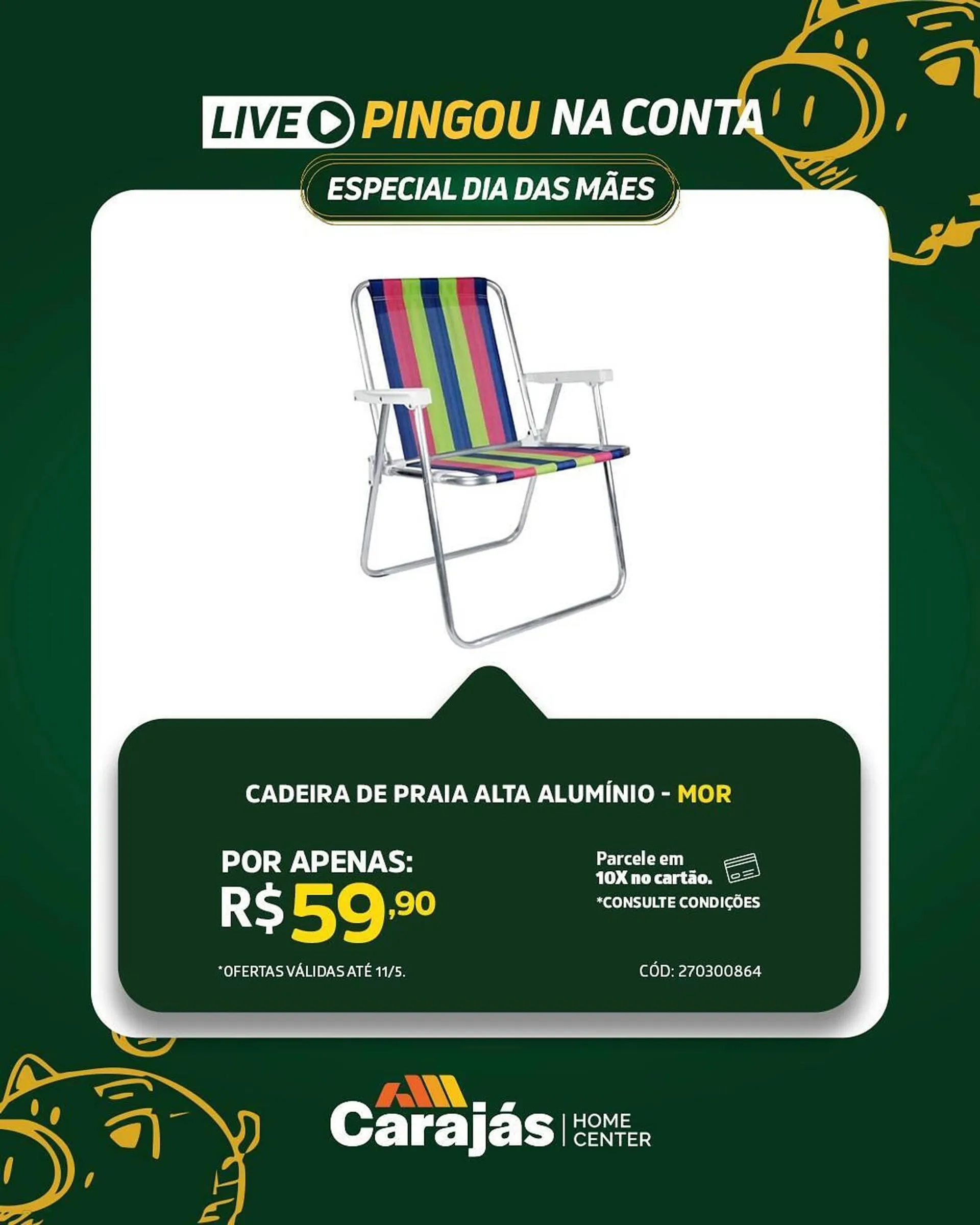 Encarte de Catálogo Carajás 8 de maio até 12 de maio 2025 - Pagina 5