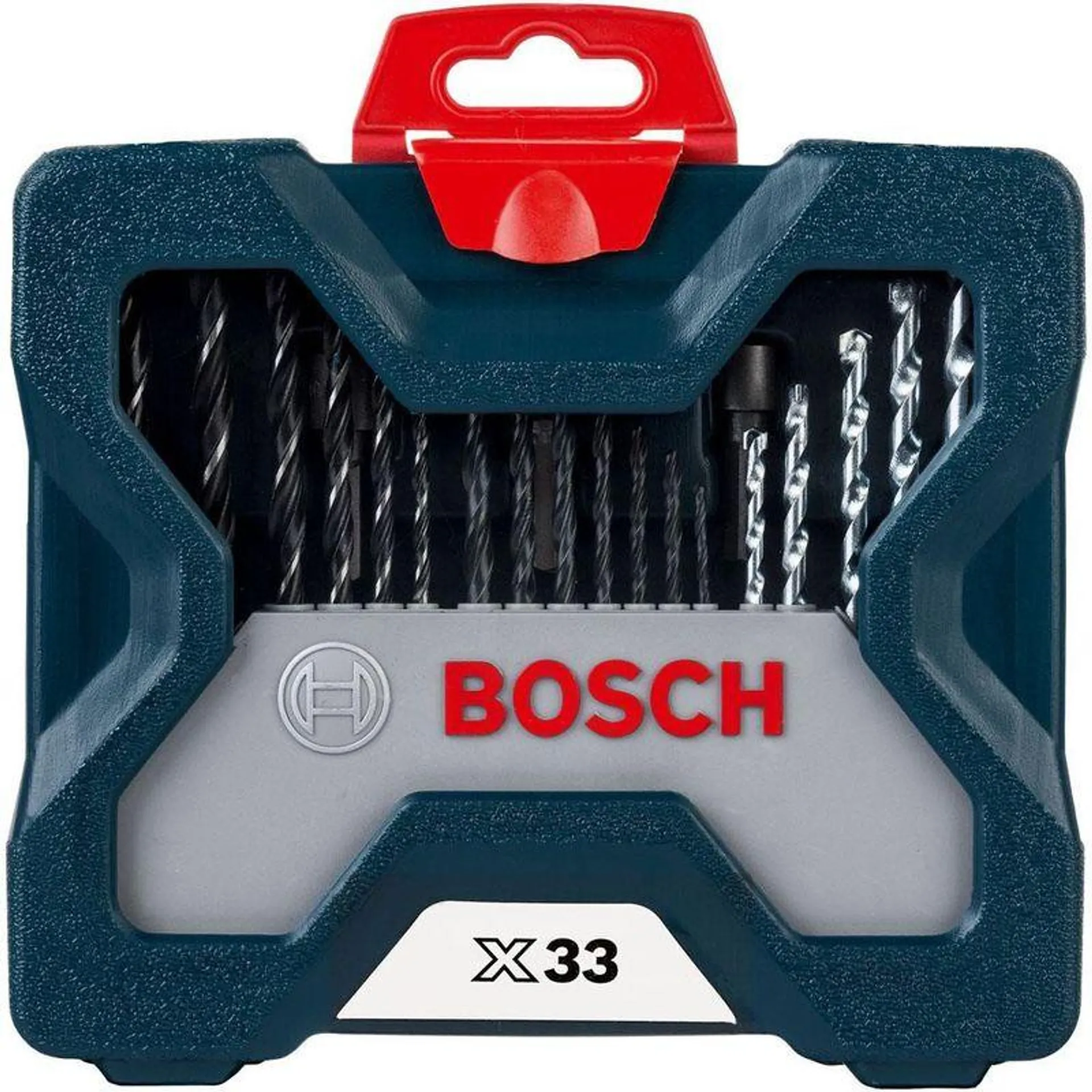 Acessórios Para Parafusadeira e Furadeira Brocas e Ponteiras Bosch X33 Maleta com 33 Peças