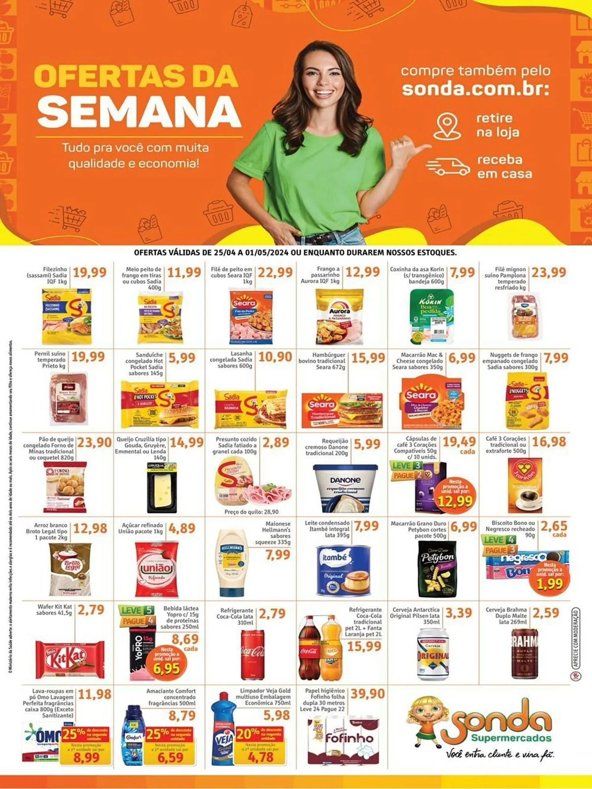Encarte de Catálogo Sonda 26 de abril até 1 de maio 2024 - Pagina 1