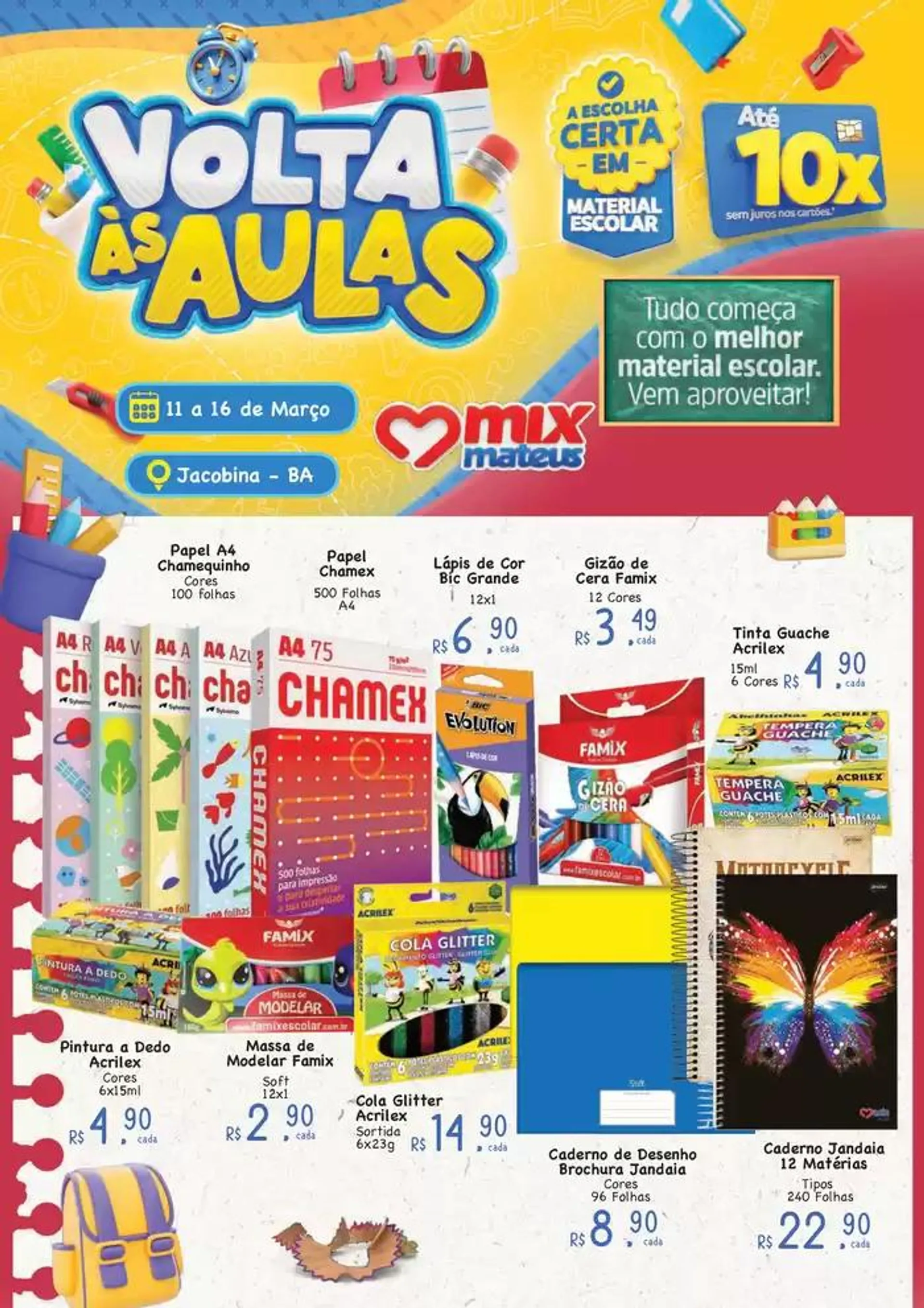 Encarte de Ofertas exclusivas e pechinchas 11 de março até 16 de março 2025 - Pagina 1