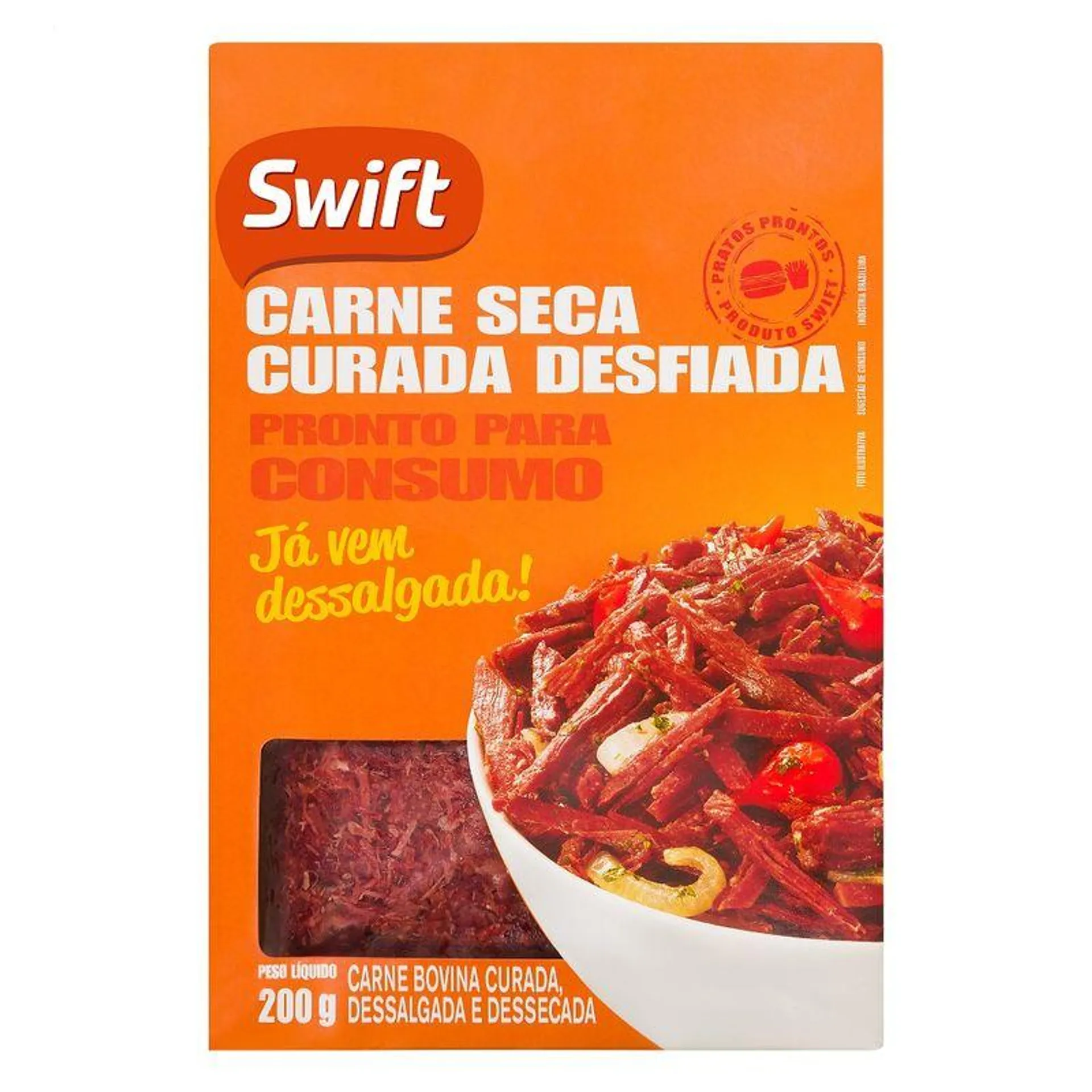 Carne Seca Swift Desfiada 200g