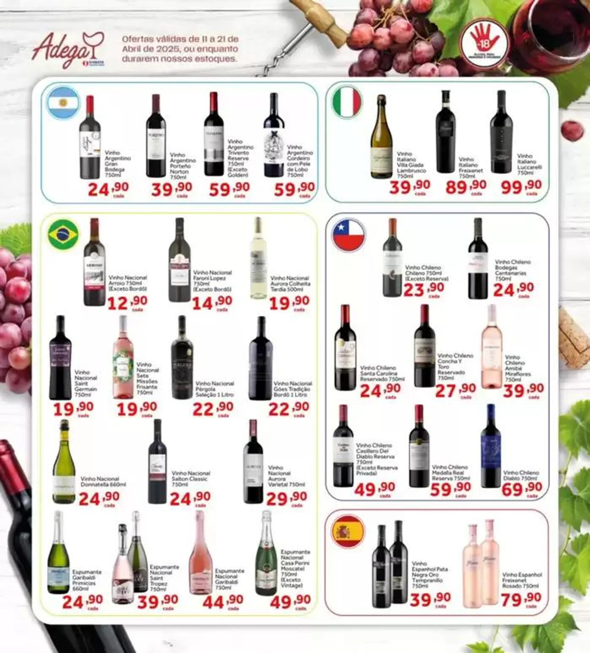 Encarte de Ofertas exclusivas 11 de abril até 21 de abril 2025 - Pagina 7