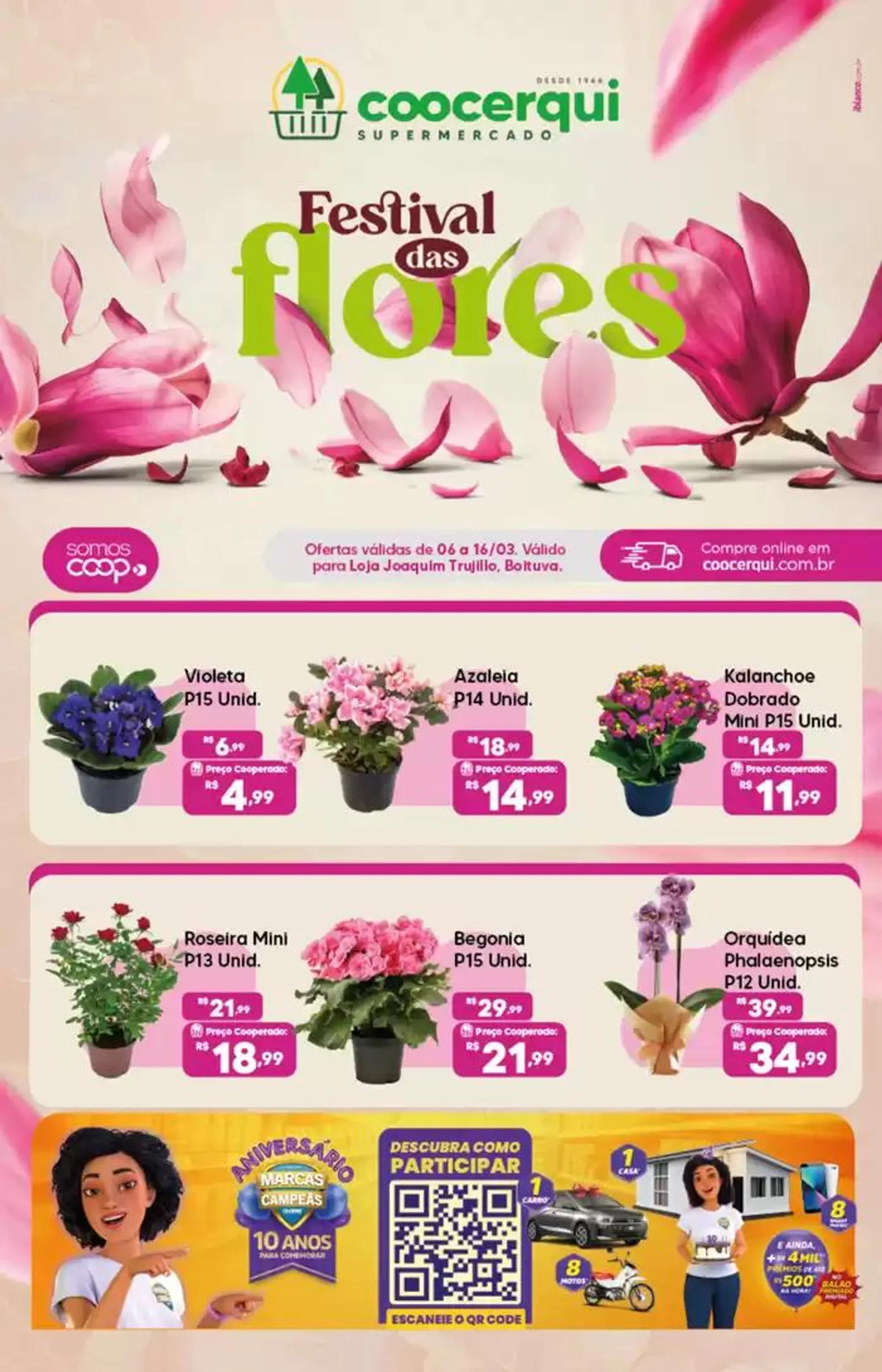 Encarte de Festival das Flores 6 de março até 16 de março 2025 - Pagina 1