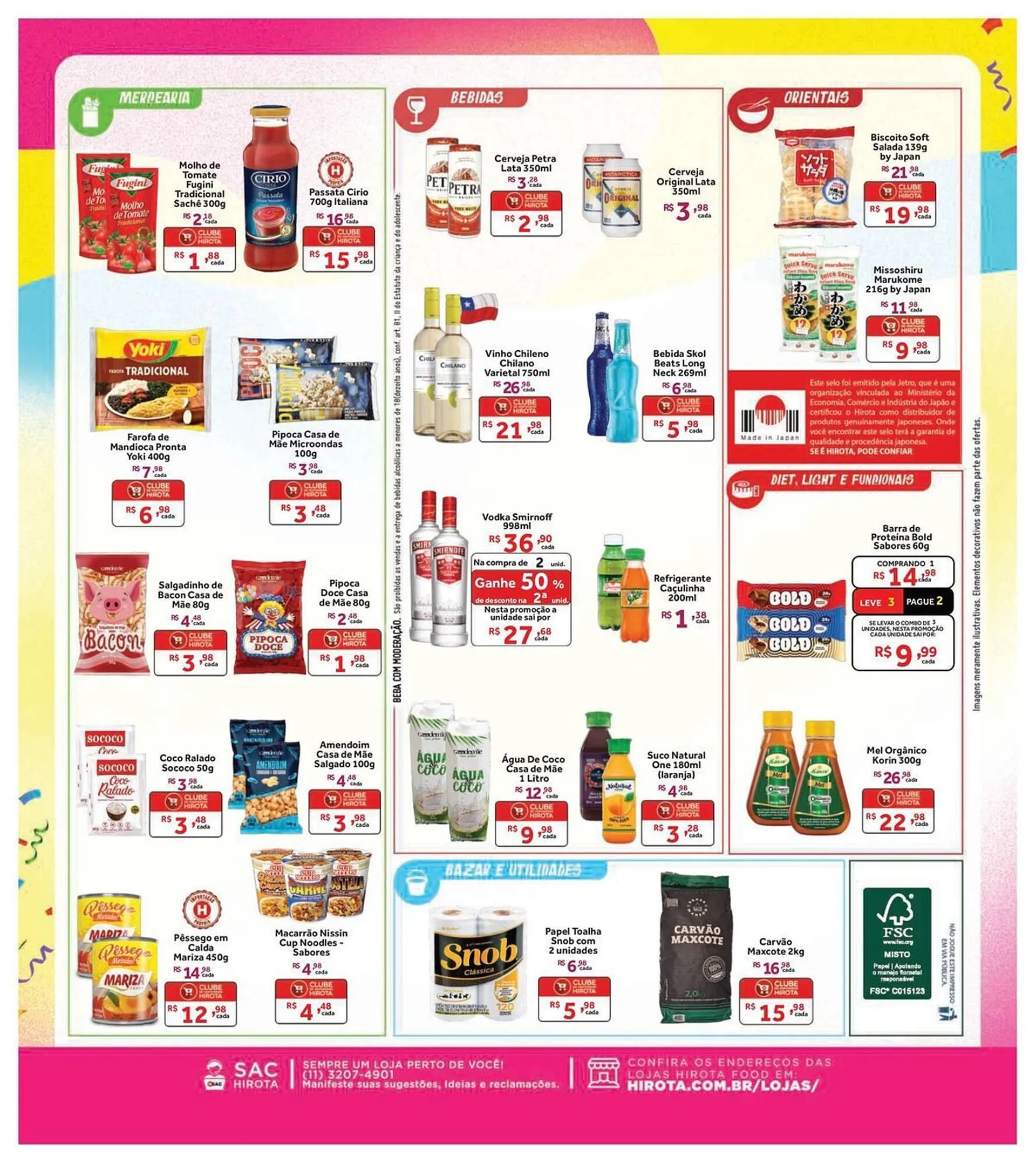 Encarte de Catálogo Hirota Food Supermercado 3 de março até 4 de março 2025 - Pagina 2