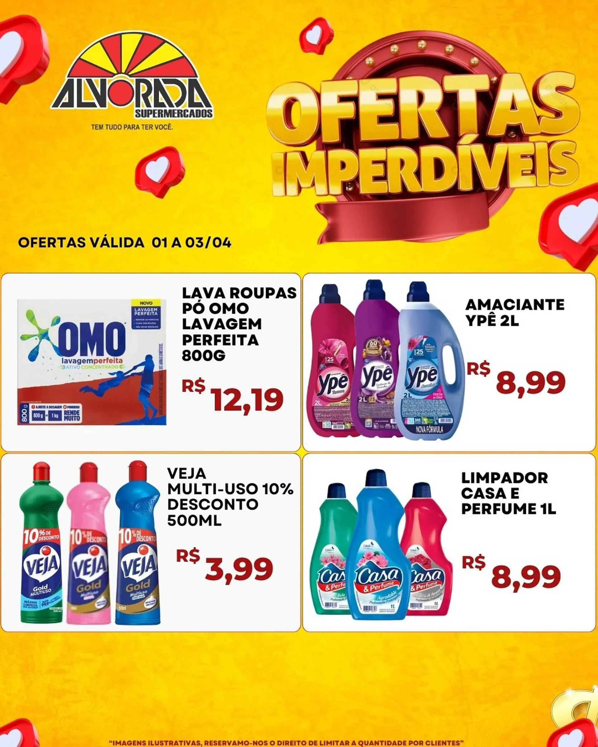 Encarte de Catálogo Alvorada Supermercados 1 de abril até 3 de abril 2025 - Pagina 4