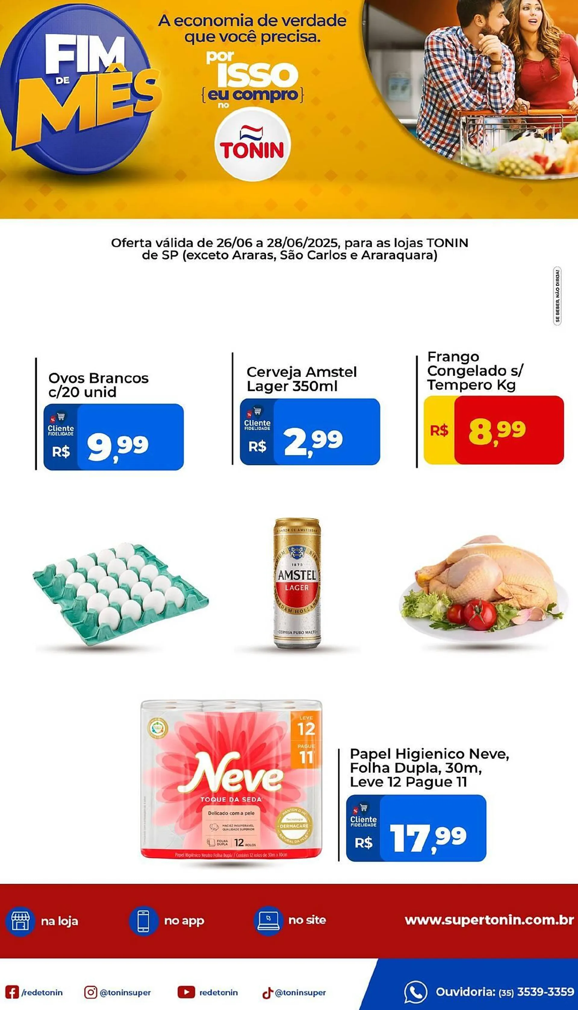 Encarte de Catálogo Tonin Superatacado 27 de junho até 28 de junho 2025 - Pagina 1