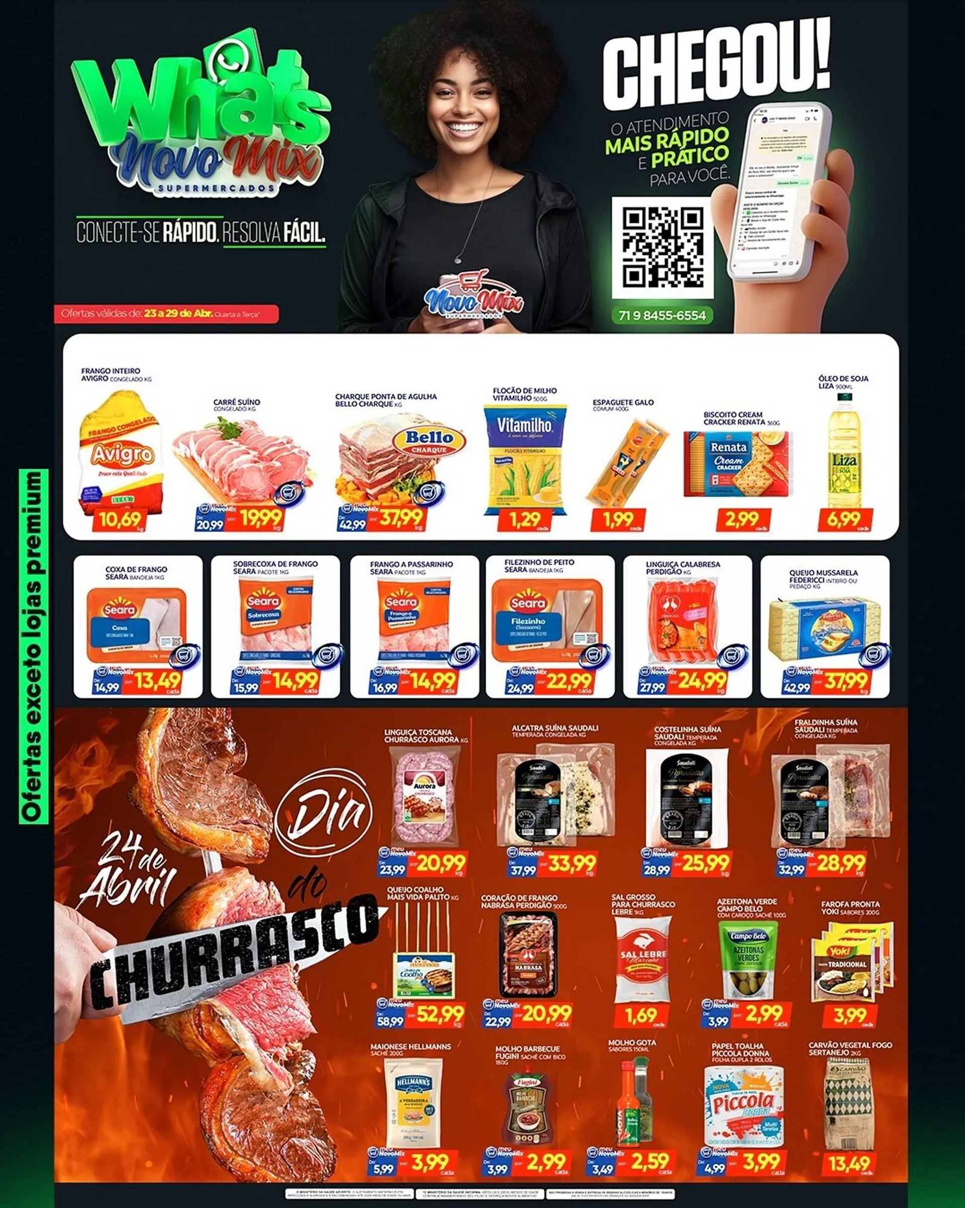 Encarte de Catálogo Novo Mix 23 de abril até 29 de abril 2025 - Pagina 2