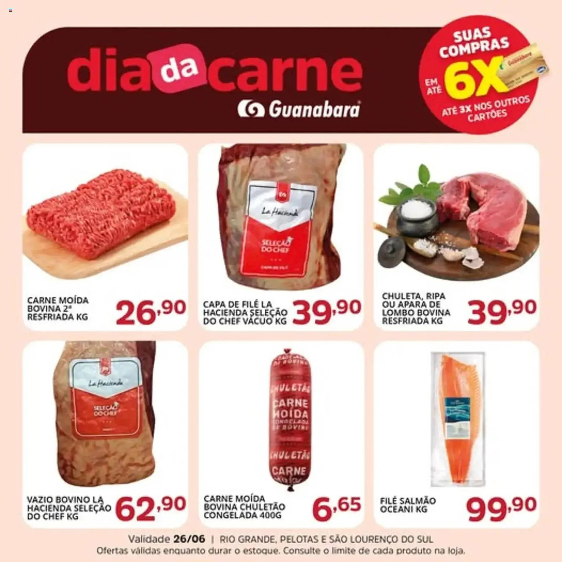 Encarte de Catálogo Supermercados Guanabara 26 de junho até 27 de junho 2025 - Pagina 1